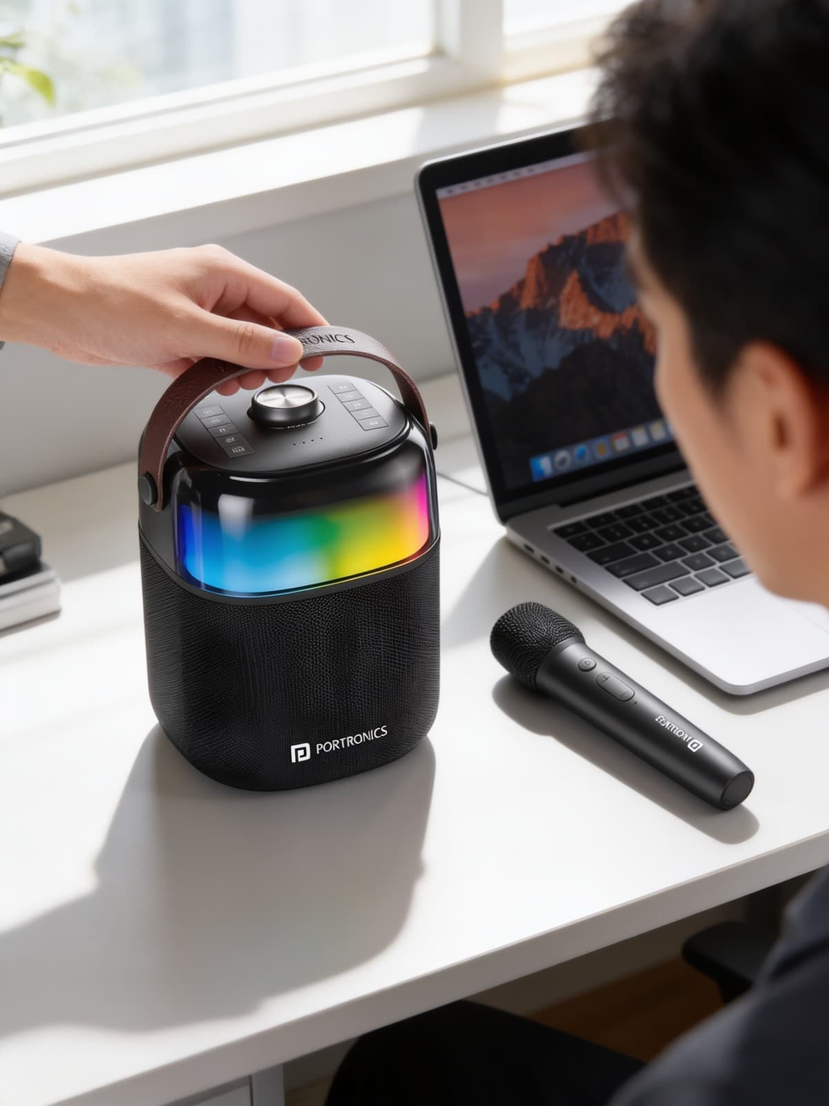 Dash 4 50W Wireless Bluetooth Party Speaker With Karaoke Mic alternate