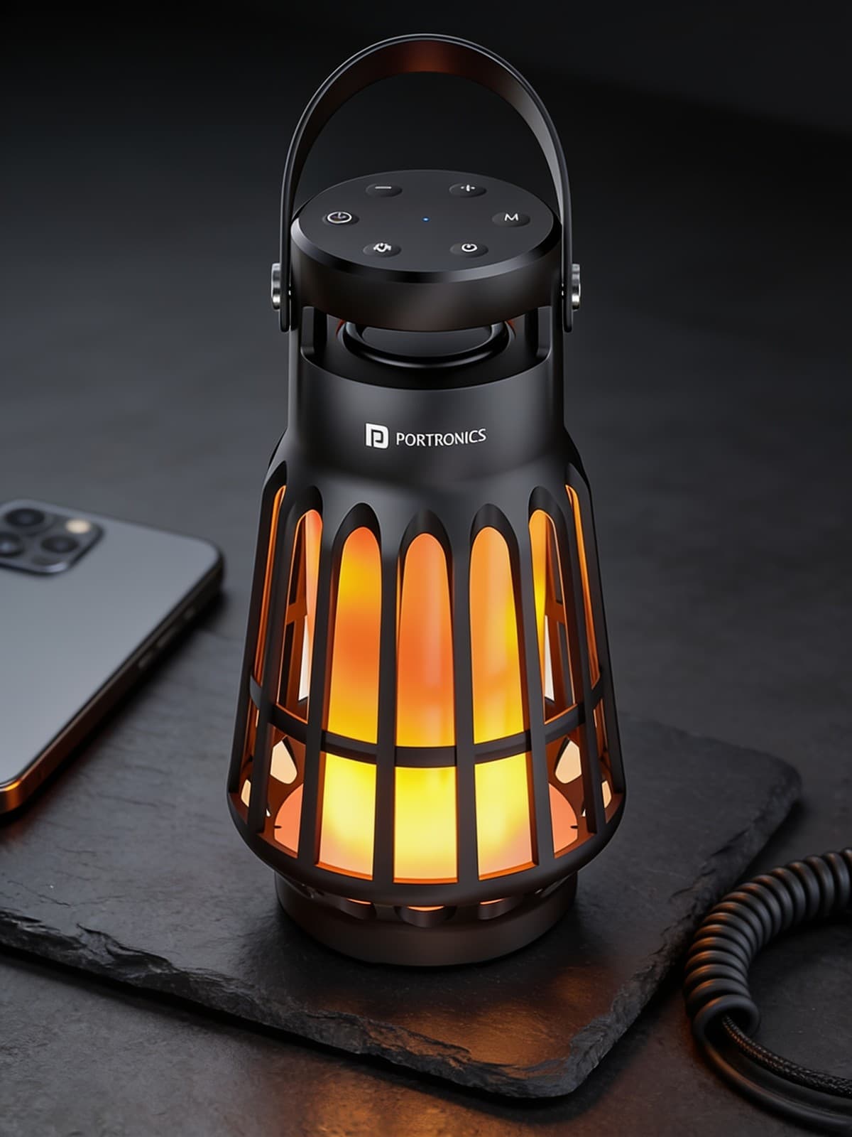 Dash 6 15W Bluetooth Speaker With Fire Flameled Lights