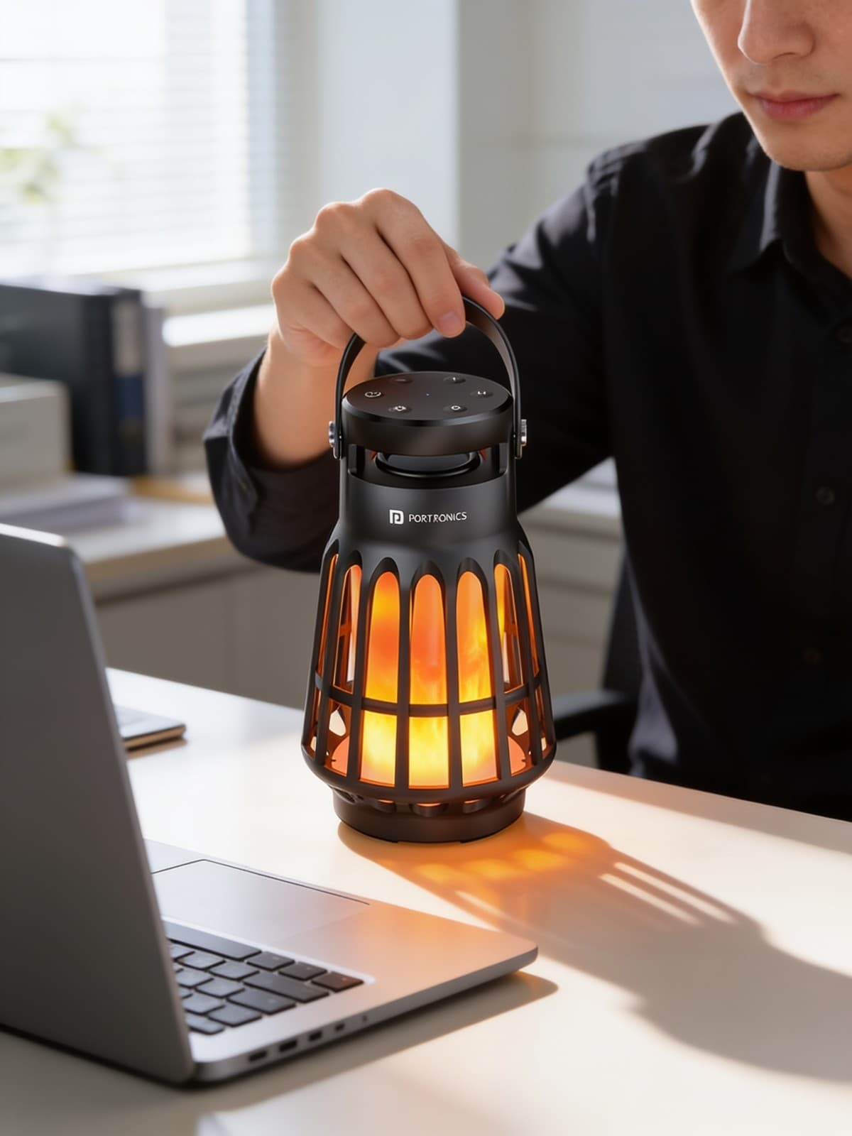 Dash 6 15W Bluetooth Speaker With Fire Flameled Lights alternate