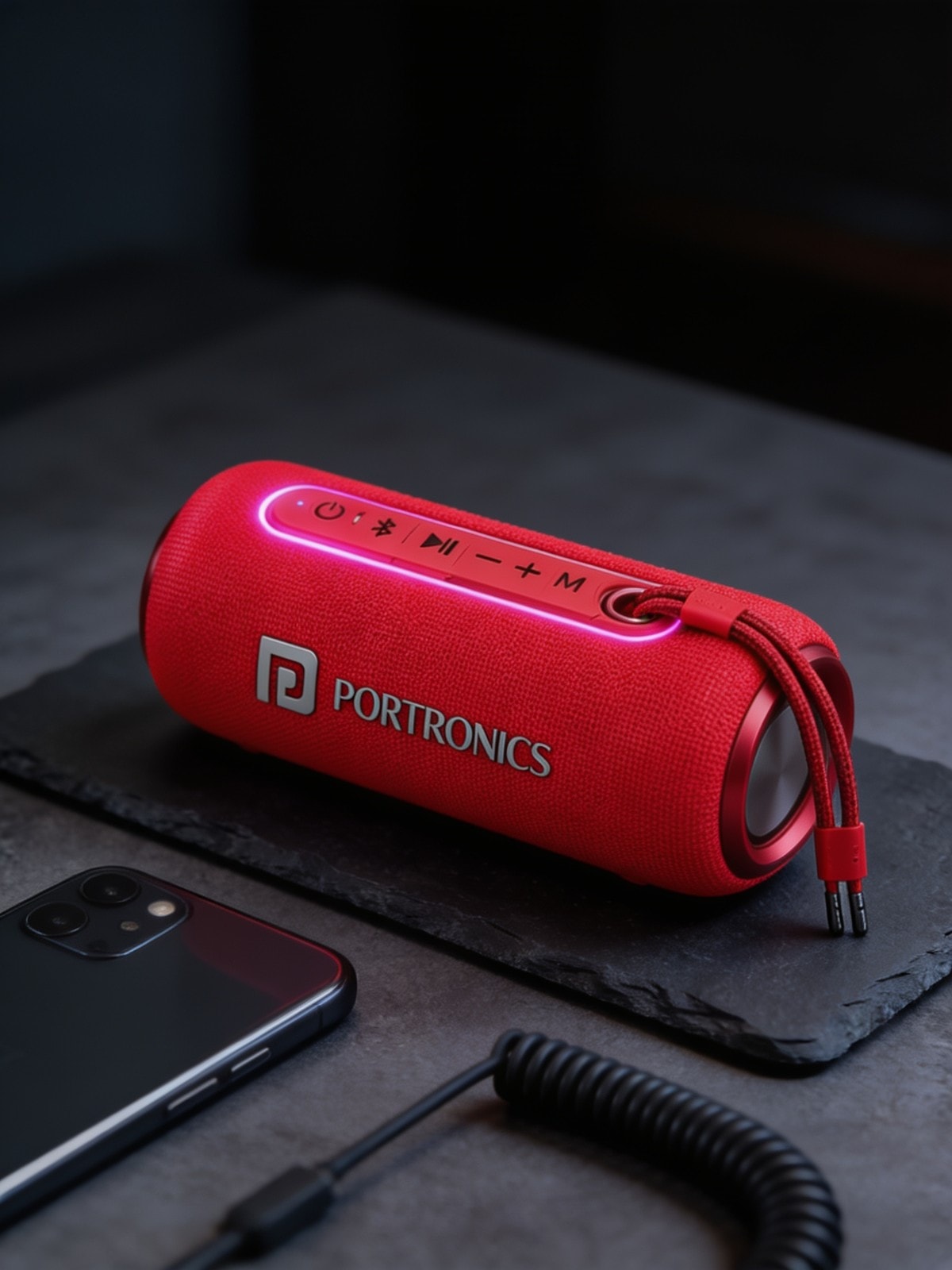 Resound 2 15W Portable Bluetooth Speaker-Red — corporate gift with your logo | ZYFTT