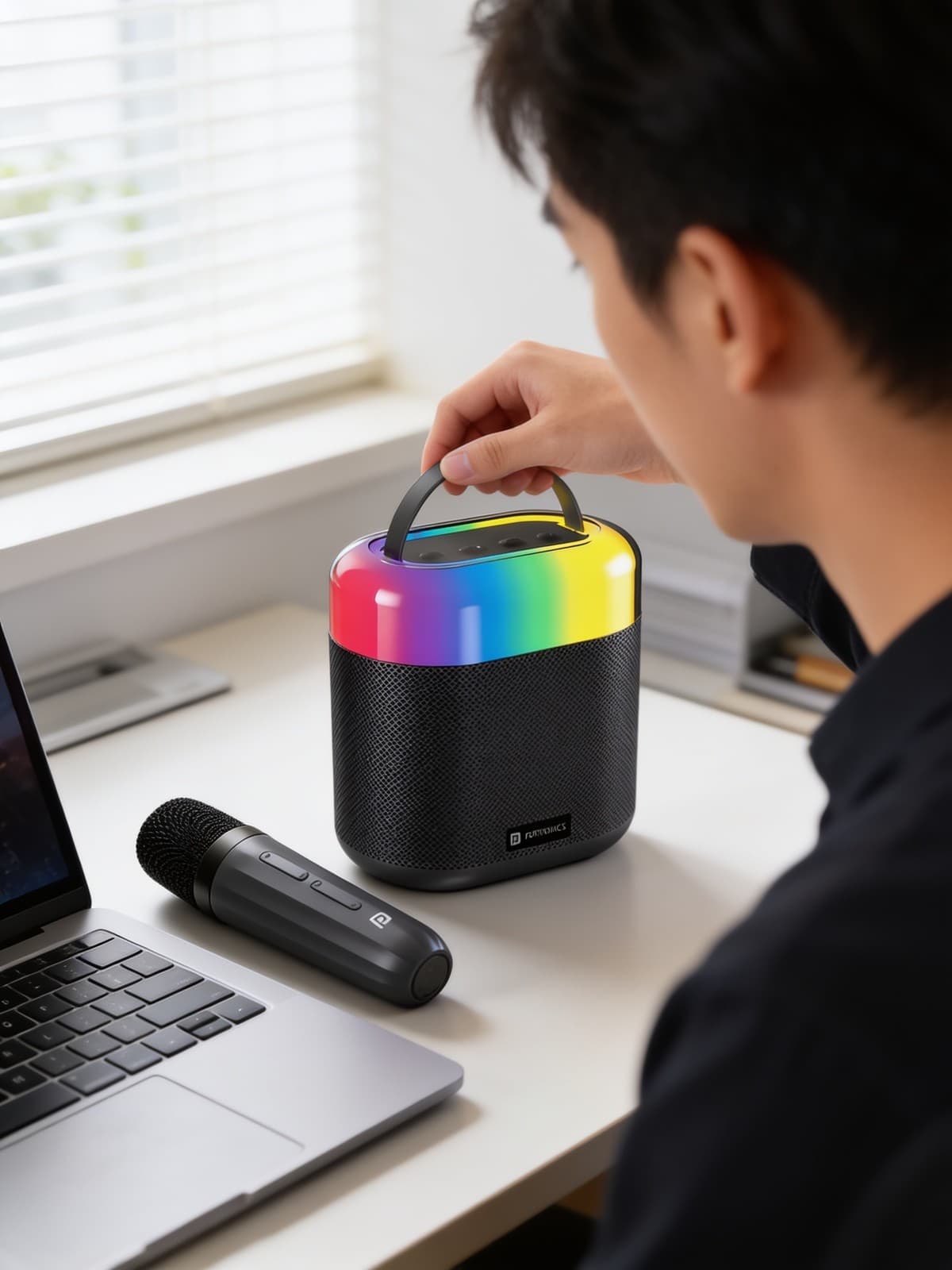 Dash 3 16W Bluetooth Speaker With Wireless Karaoke Mic alternate