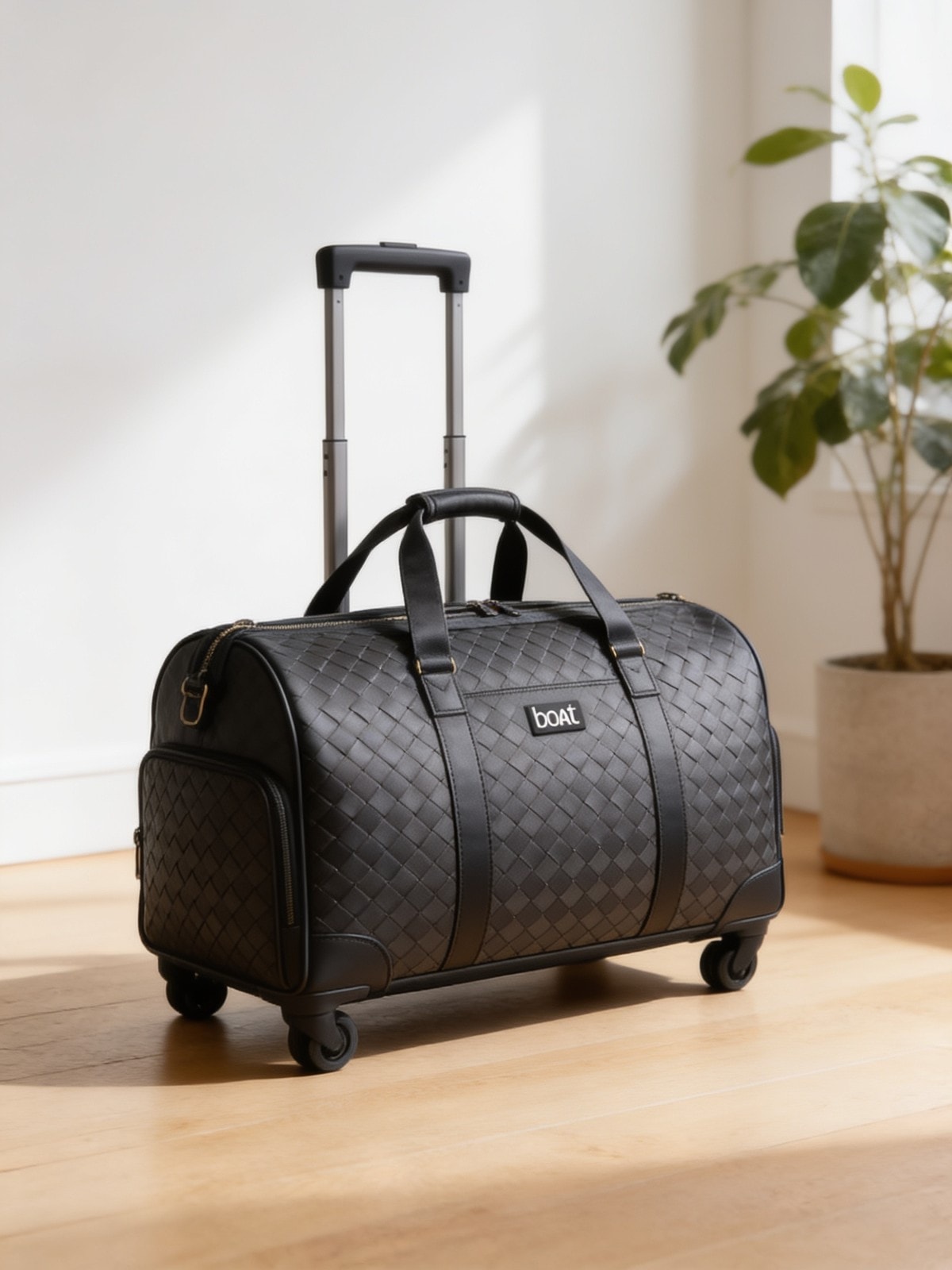 Premium Majestic Bottega Overnighter Laptop Trolley | Duffle Bag — corporate gift with your logo | ZYFTT