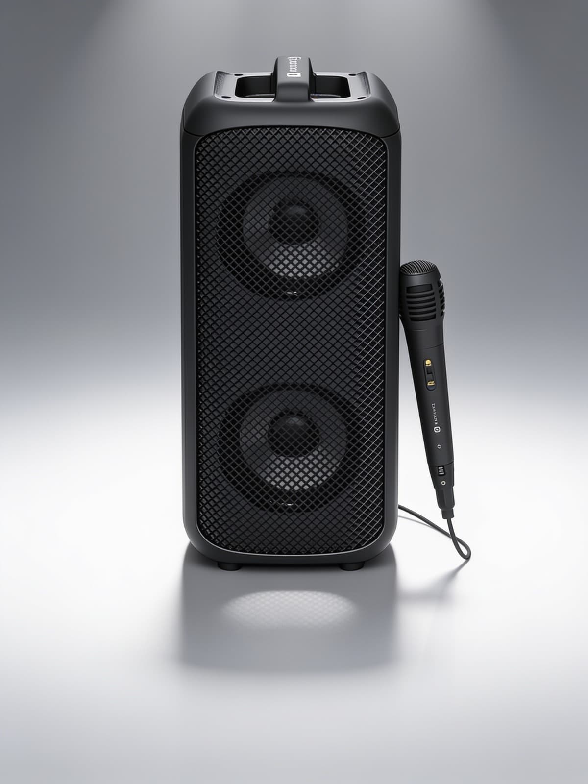 Rumble 25W Party Speaker With Wiredkaraoke Mic alternate