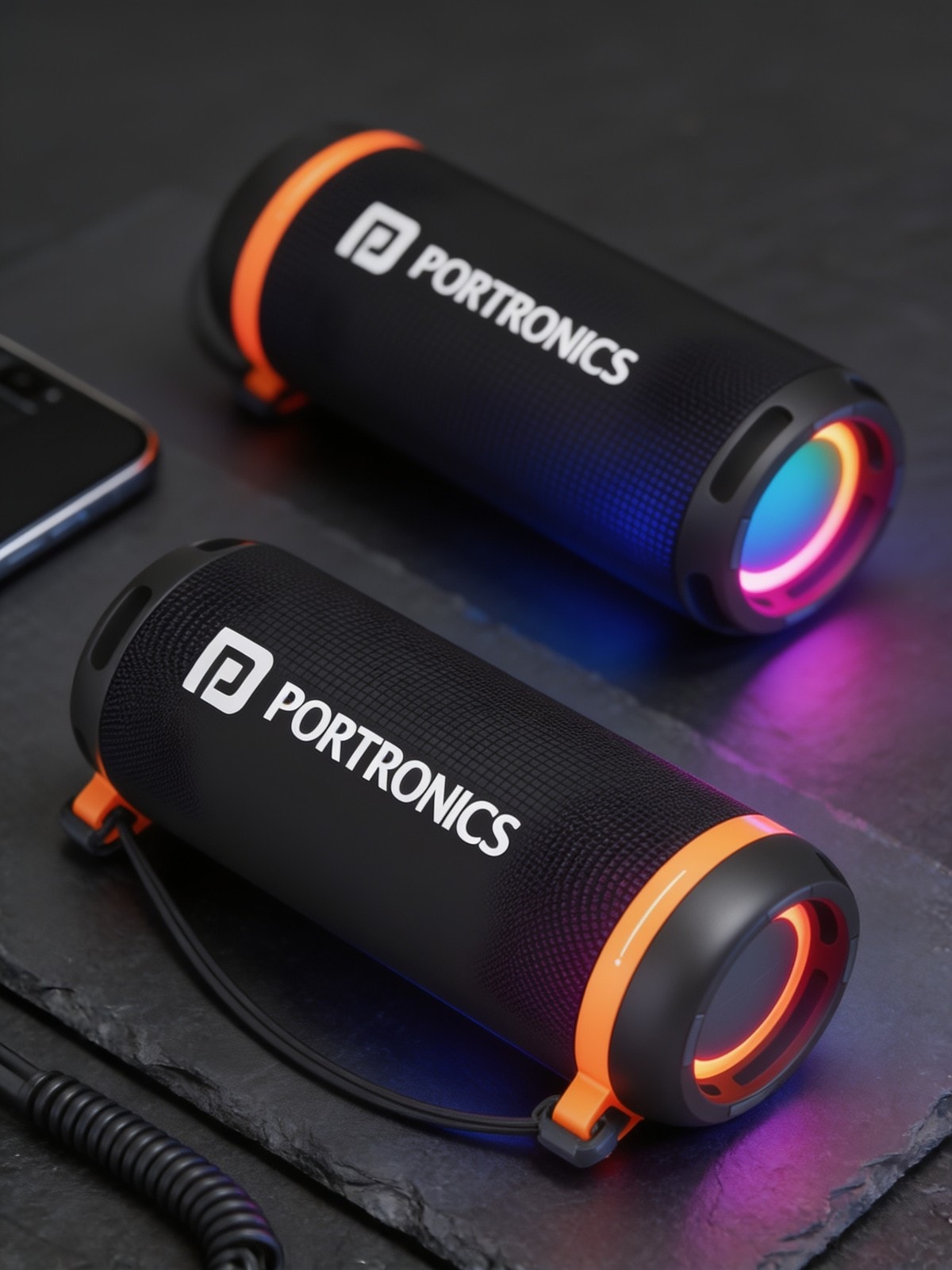 Breeze 7 15W Portable Wireless Speaker With RGB Lights — corporate gift with your logo | ZYFTT