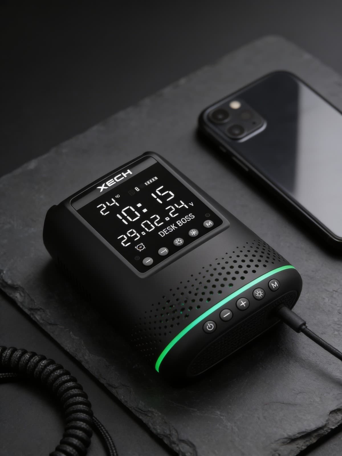 Desk Boss Dark Edition Multifunctional Wireless Speaker
