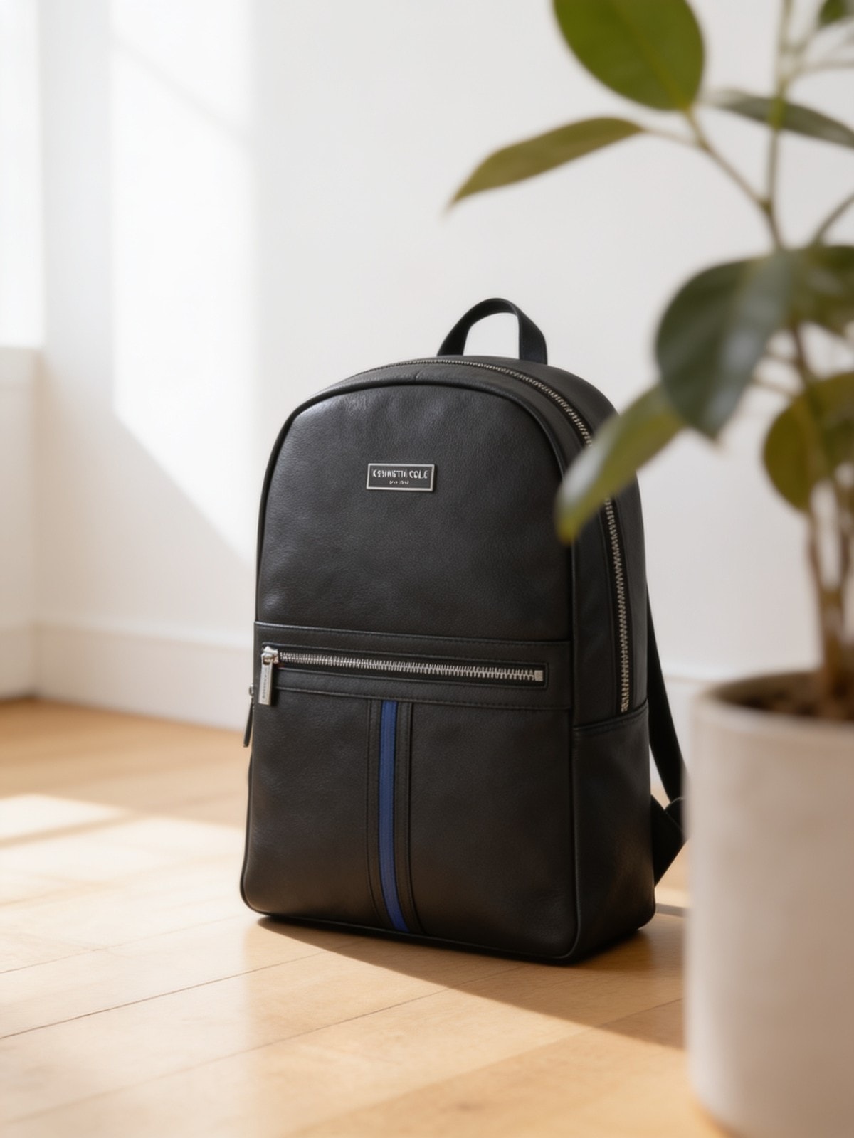 New York Black backpack — corporate gift with your logo | ZYFTT