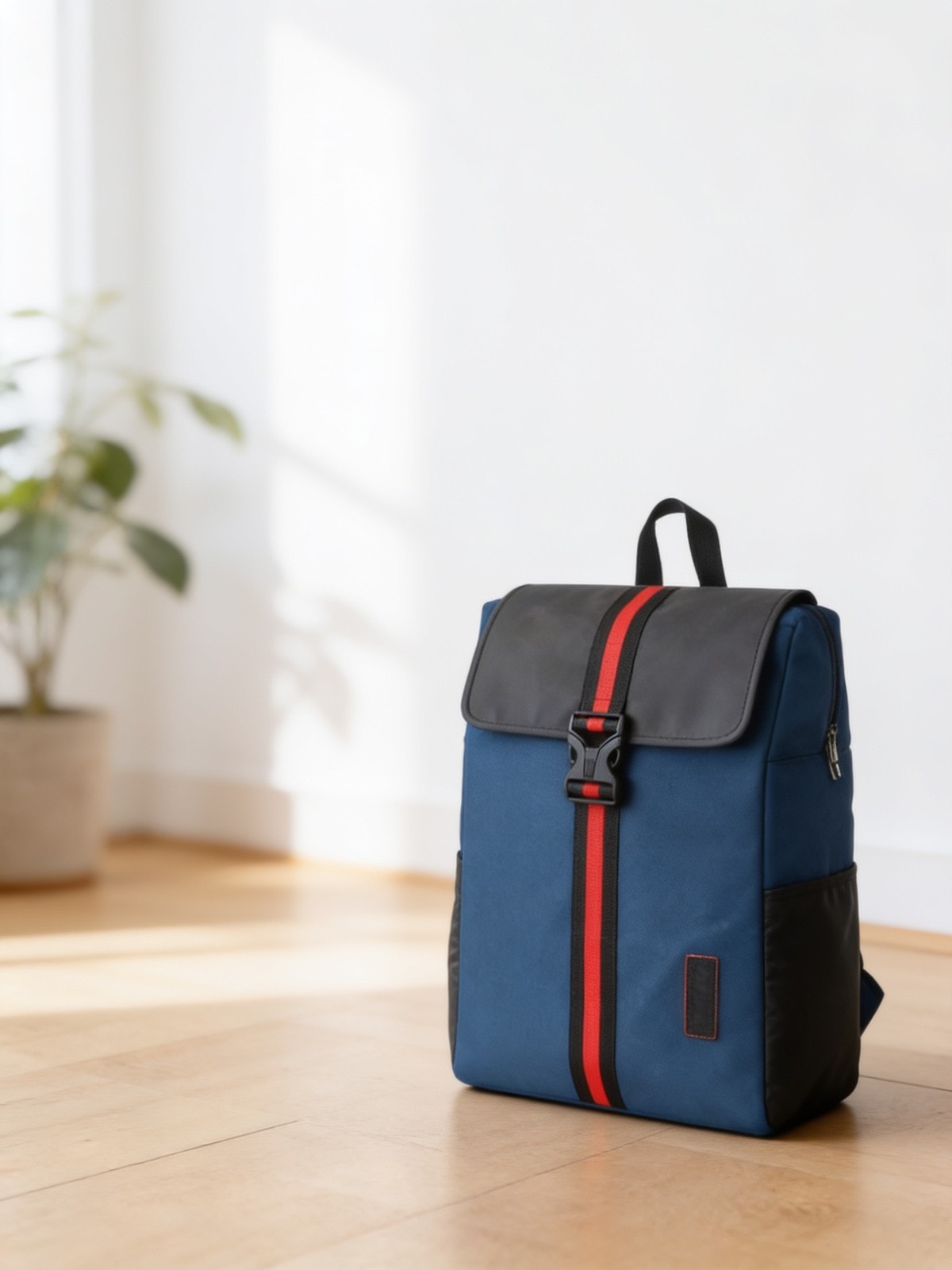 Backpack Blue Buckle — corporate gift with your logo | ZYFTT