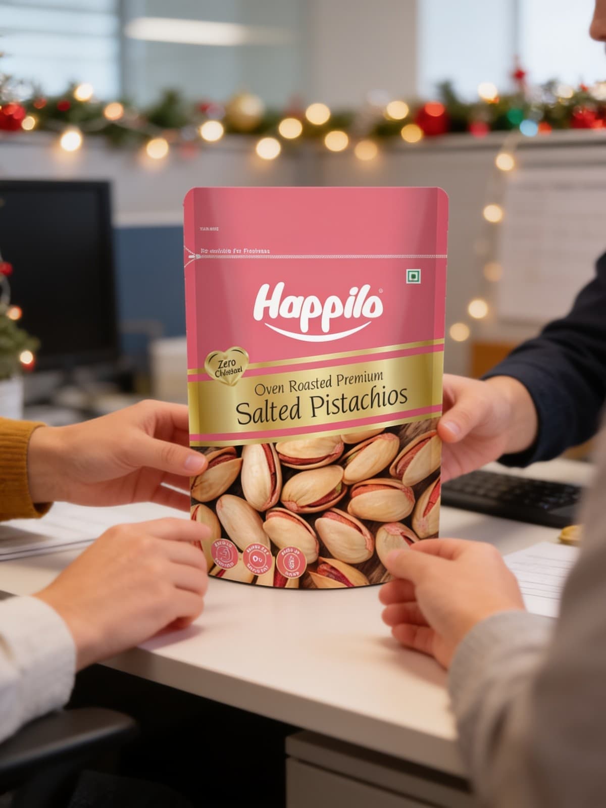 Happilo Premium Oven Roasted & Salted Pistachios 200g alternate