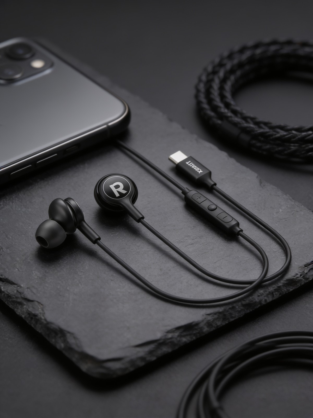 Usher Type-C Wired Earphones — corporate gift with your logo | ZYFTT