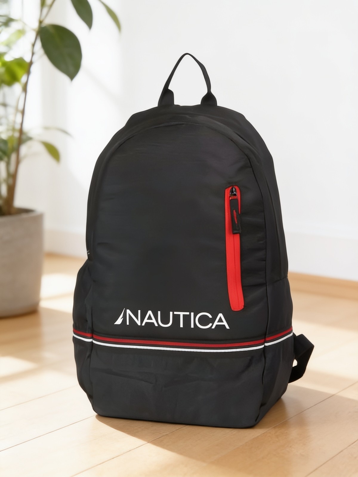 Plain Black Backpack — corporate gift with your logo | ZYFTT