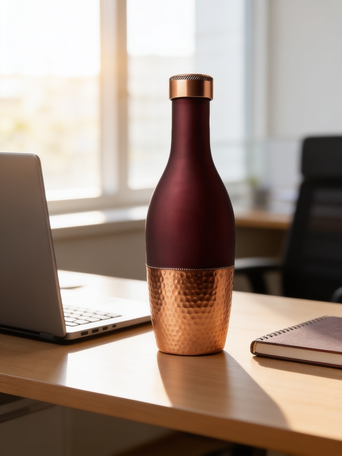 Tivra # T014 – Meena Copper Bottle (1200ML) — corporate gift with your logo | ZYFTT