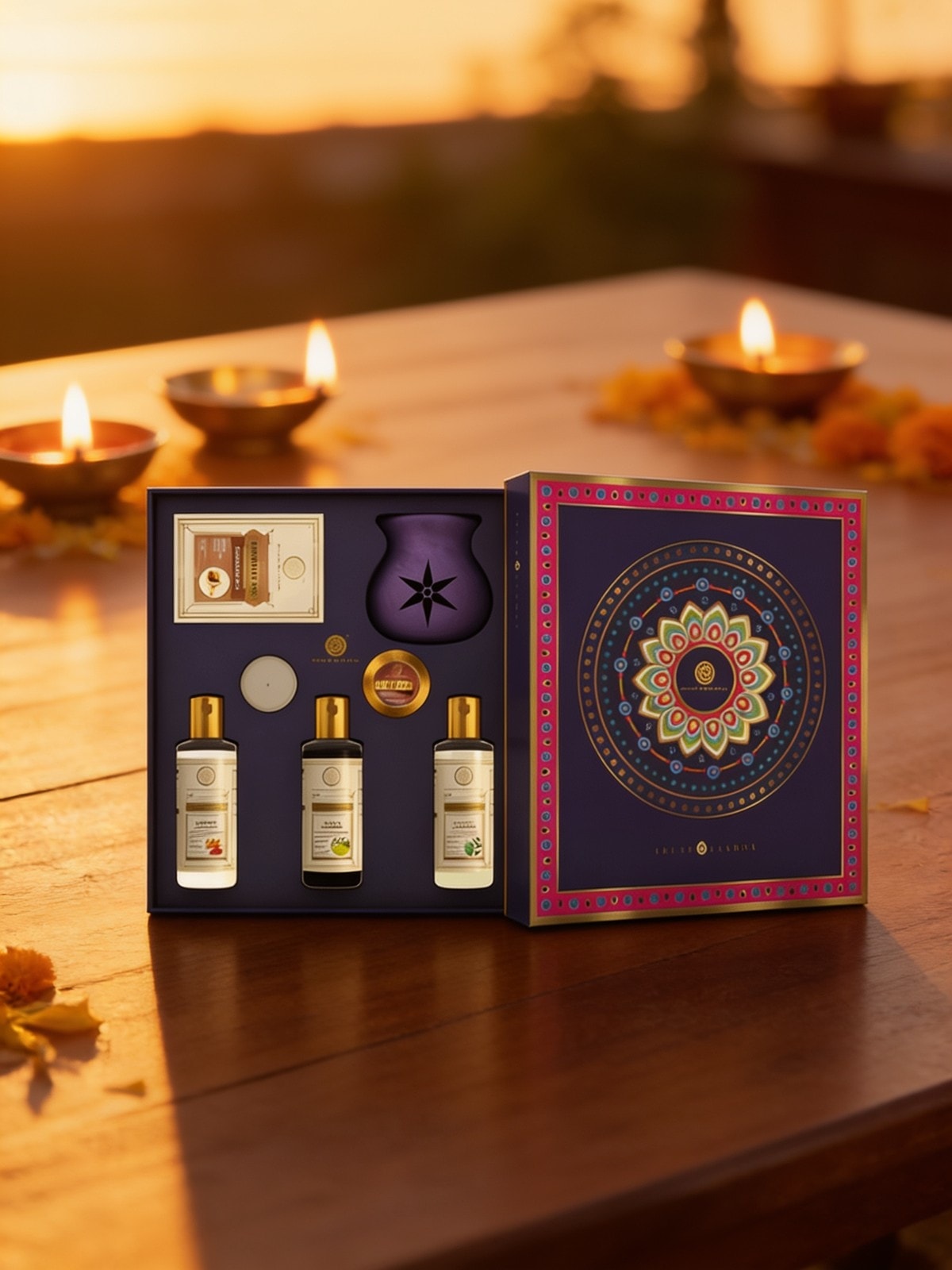 Khadi Natural Shubh Kaamna Assortment Gift Set — corporate gift with your logo | ZYFTT
