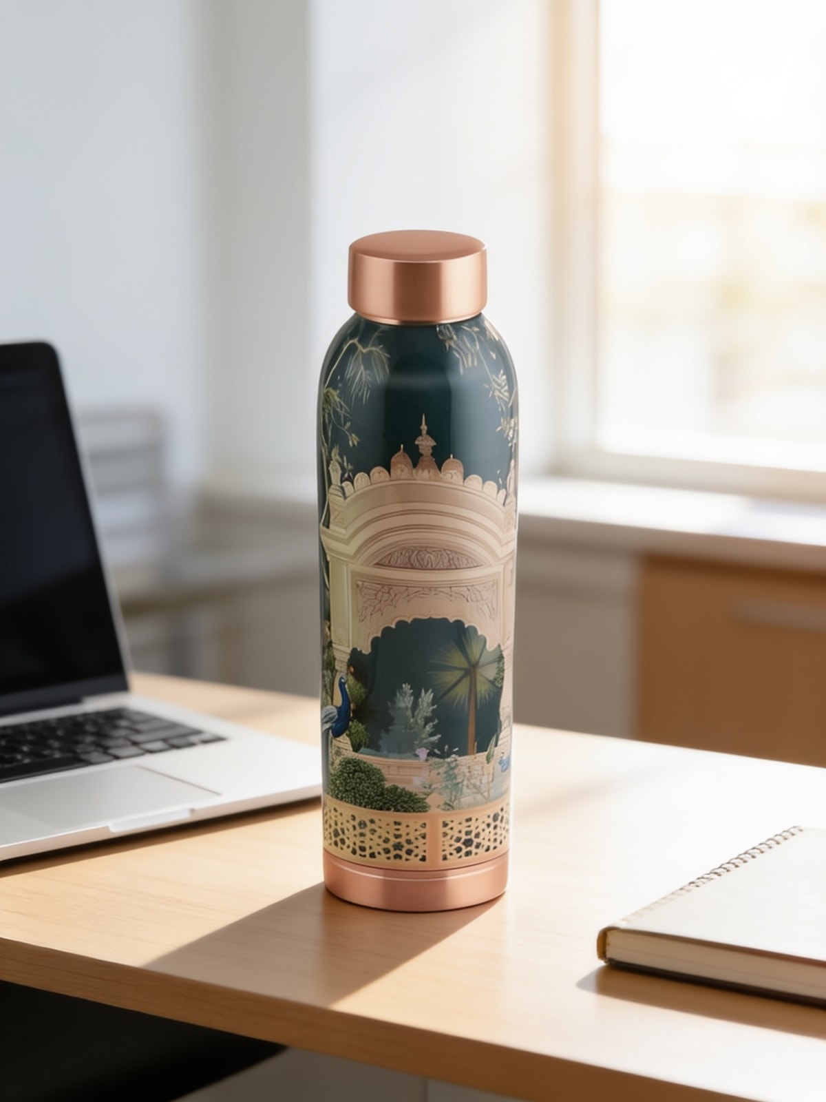Faith 100% Pure Copper BPA free Water Bottle — corporate gift with your logo | ZYFTT
