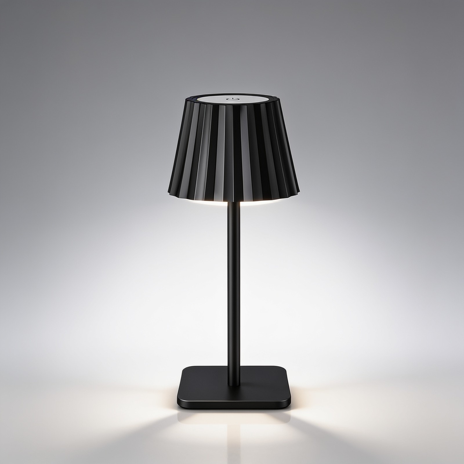 ZigLume: Rechargeable Metal Table Lamp | 1800 mAh rechargeable battery — corporate gift with your logo | ZYFTT