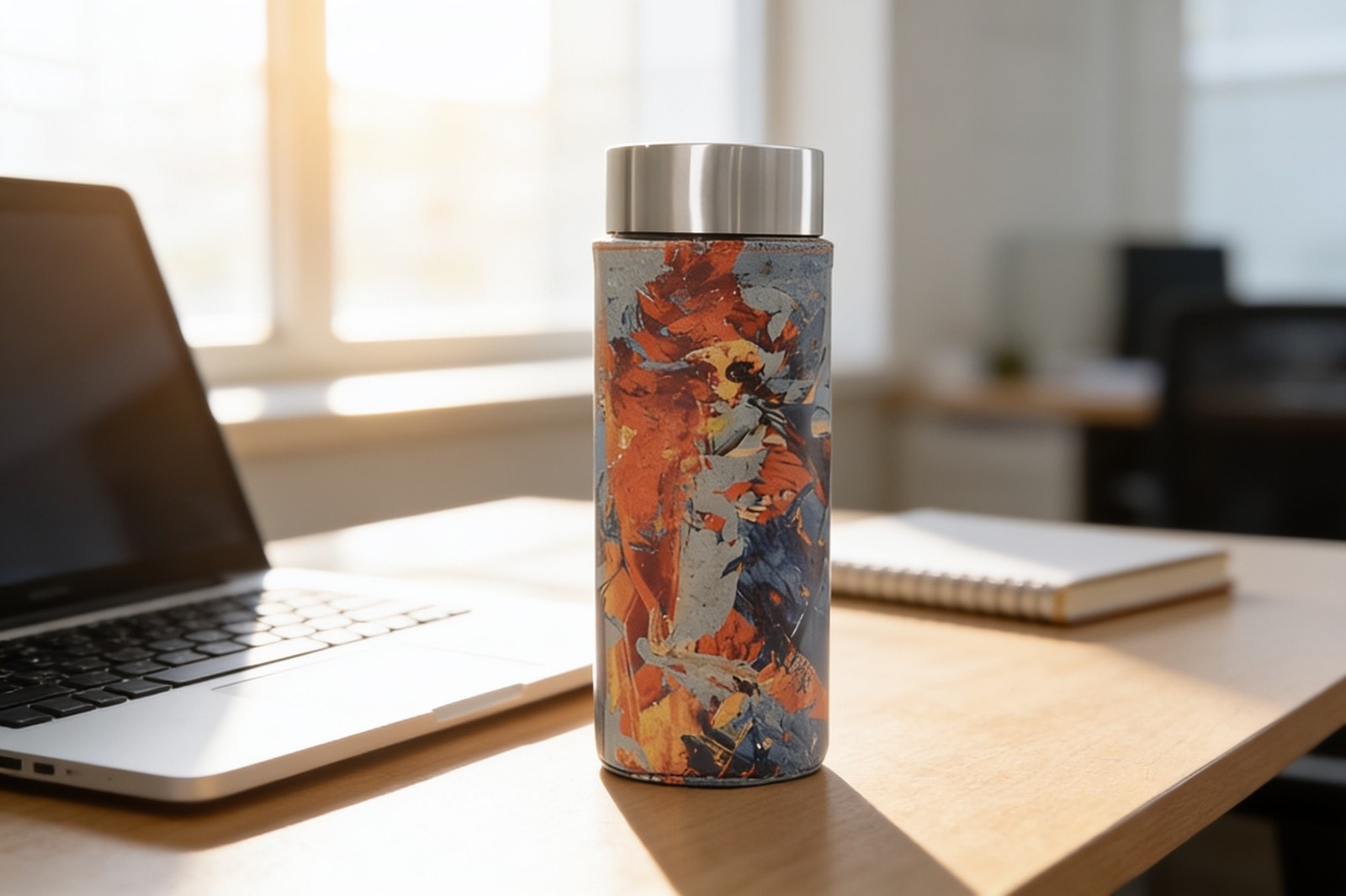 Cork Bottle Neo Hues — corporate gift with your logo | ZYFTT