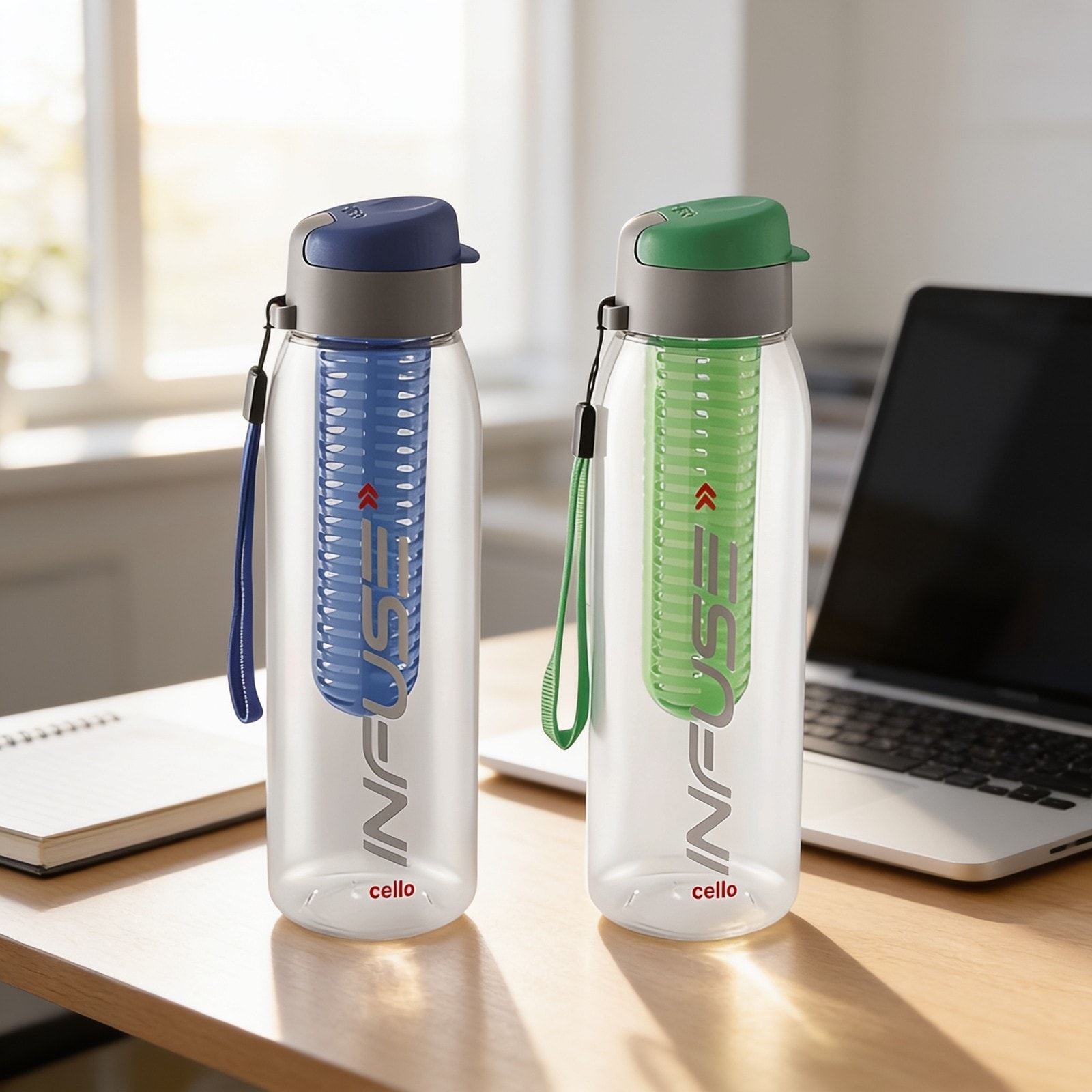 Infuse Plastic(Pet) Water Bottle — corporate gift with your logo | ZYFTT