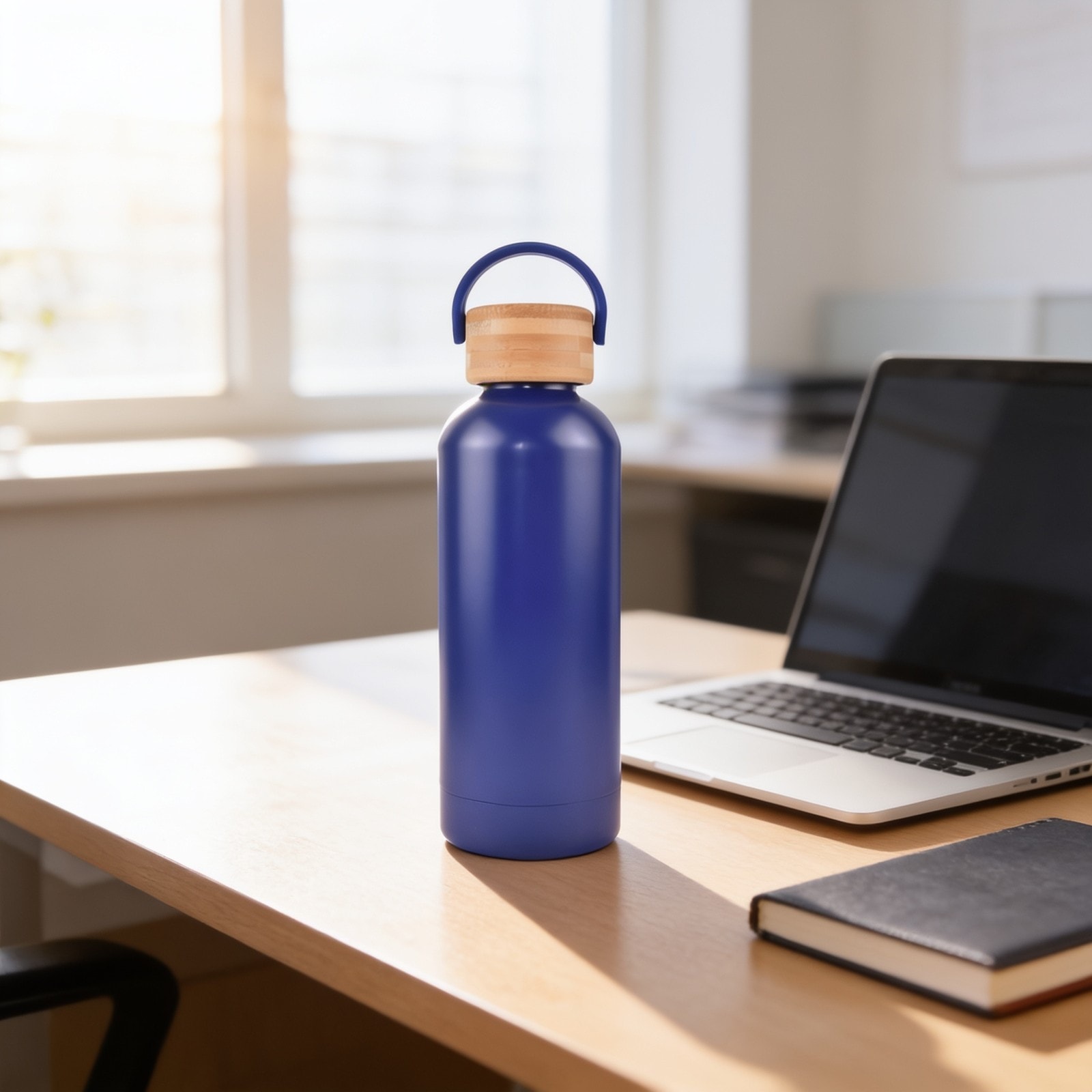 Ebony Stainless Steel Vacuum Bottle — corporate gift with your logo | ZYFTT