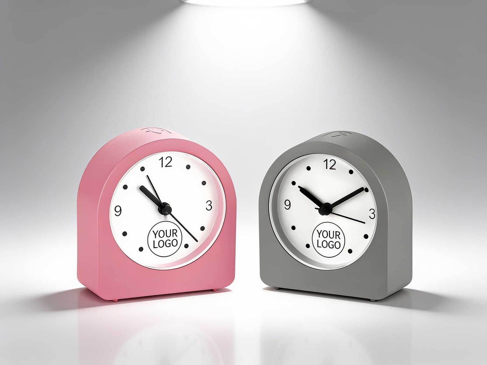 Night lamp clock with Alarm and Super Sweep movement | Rechargeable Lamp | 3 Level backlight alternate