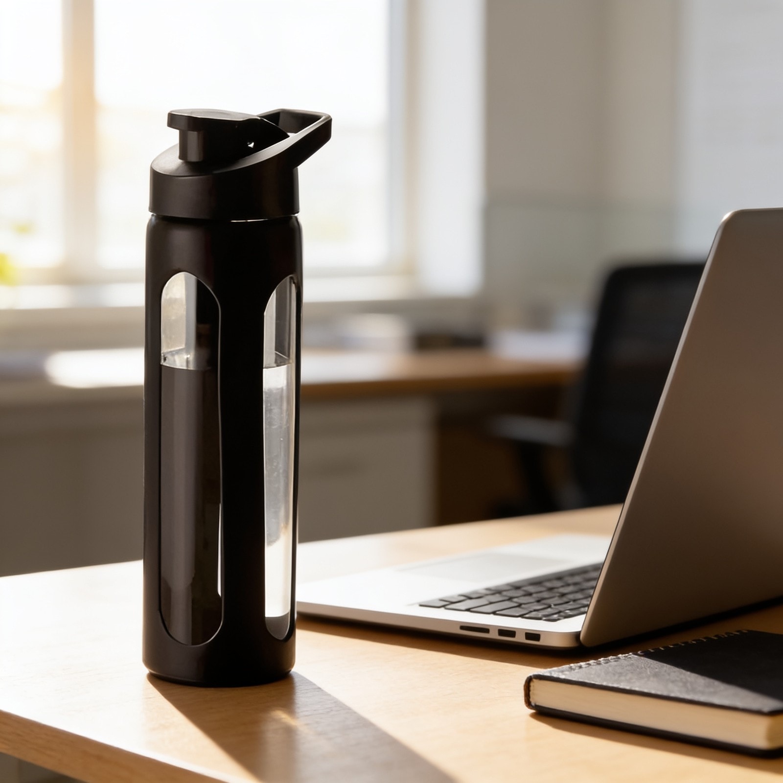 Edge Borosilicate Glass Bottle — corporate gift with your logo | ZYFTT