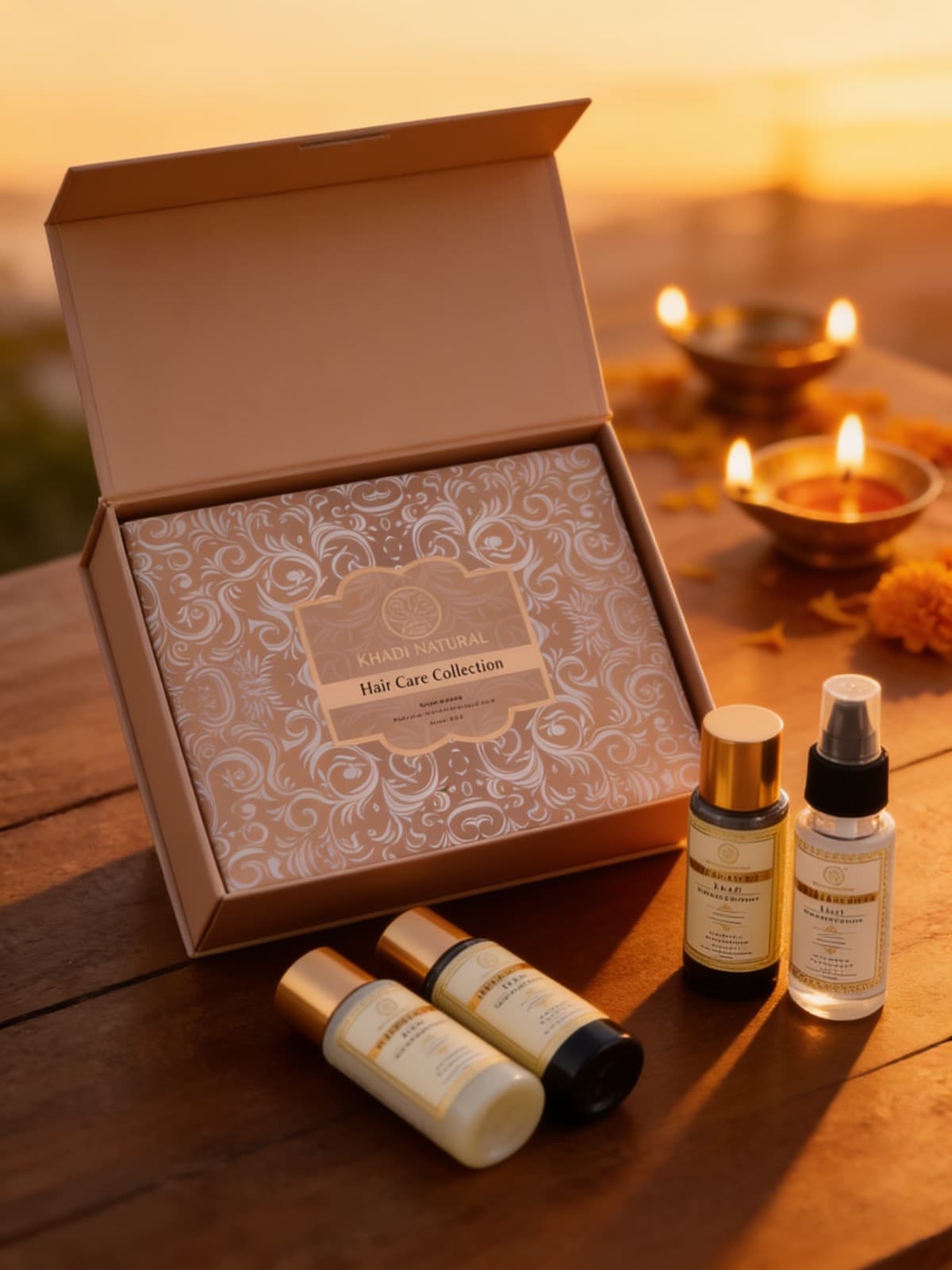 Khadi Natural Hair Care Kit Combo Pack Of 4 – 50ml Each