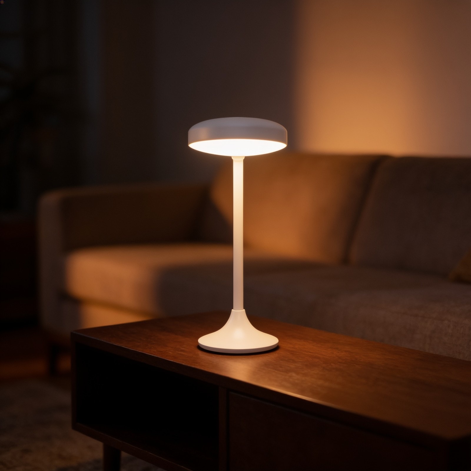 TapLite Dome : Rechargeable LED lamp — corporate gift with your logo | ZYFTT