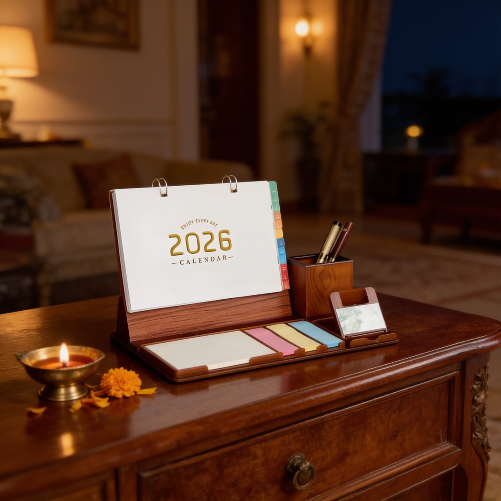 2026 Multi-functional combination desk calendar — corporate gift with your logo | ZYFTT