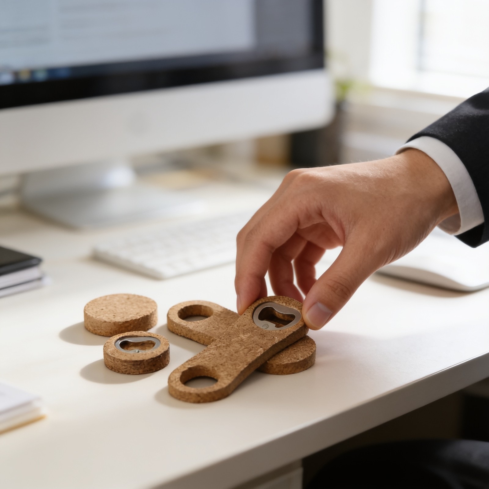 Bottle Openers Round 6CM — corporate gift with your logo | ZYFTT