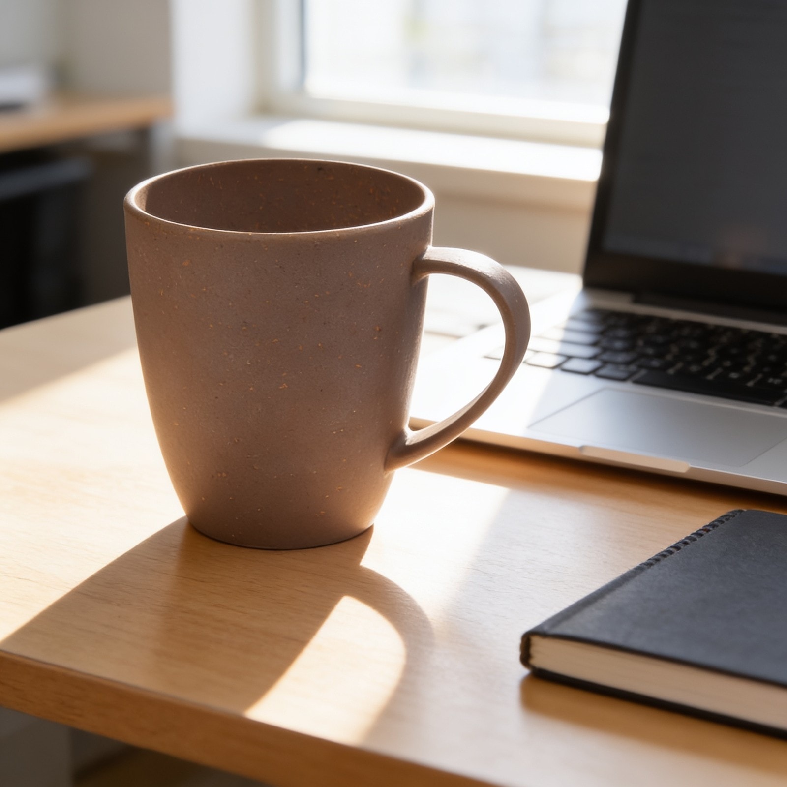 Natura Wheat Fiber Mug — corporate gift with your logo | ZYFTT