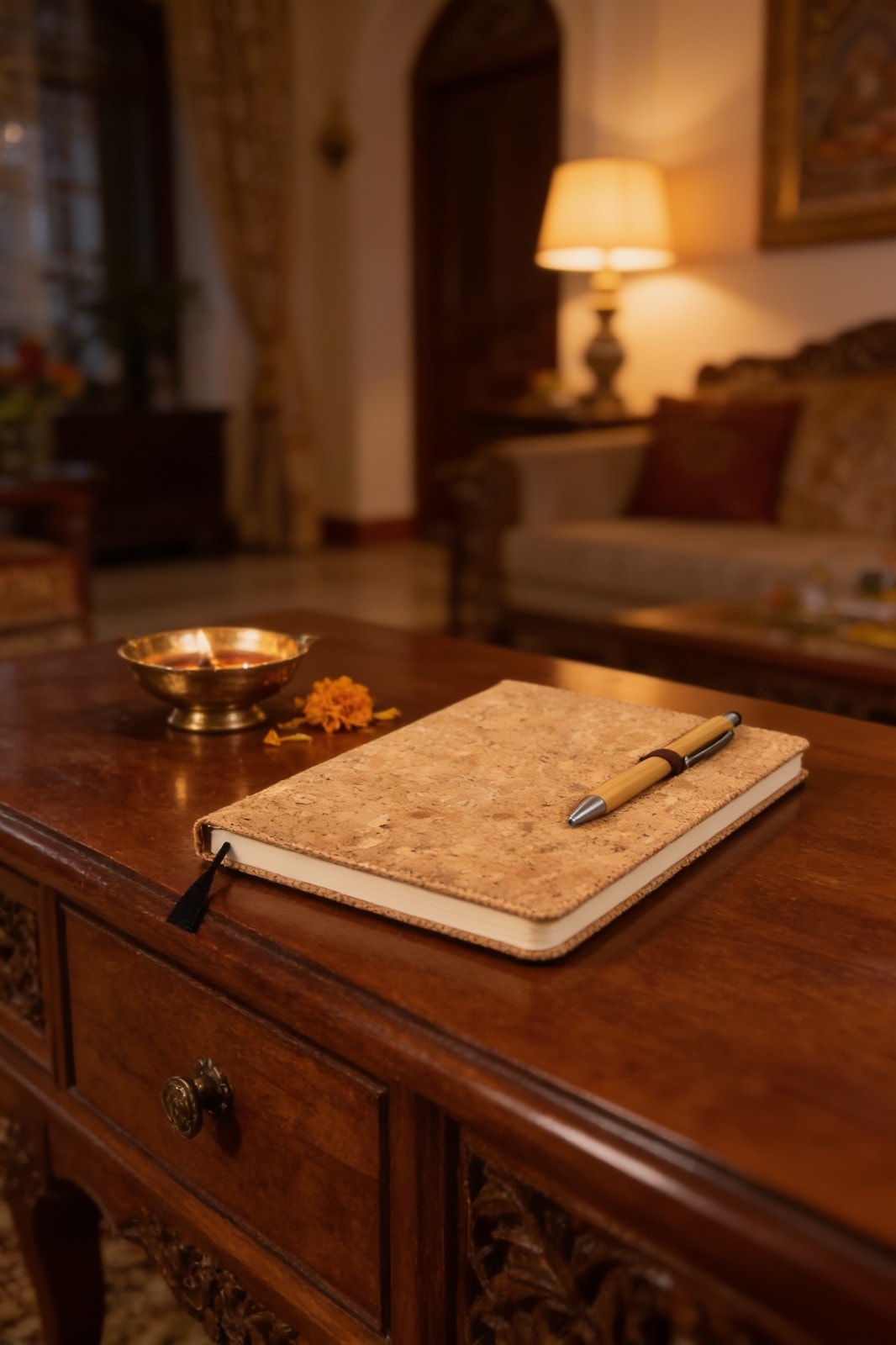 Cork Diary A5 (Pro) — corporate gift with your logo | ZYFTT
