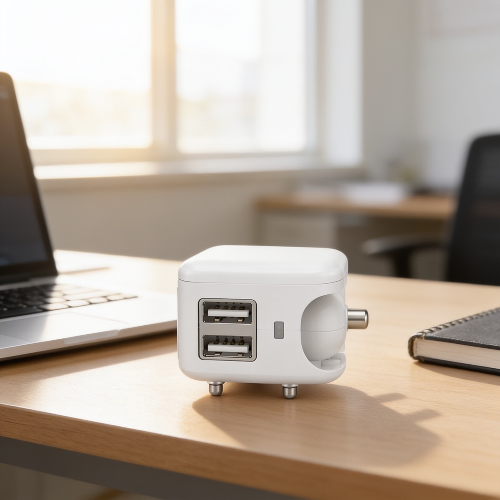 Wall and car charger- Dual USB — corporate gift with your logo | ZYFTT