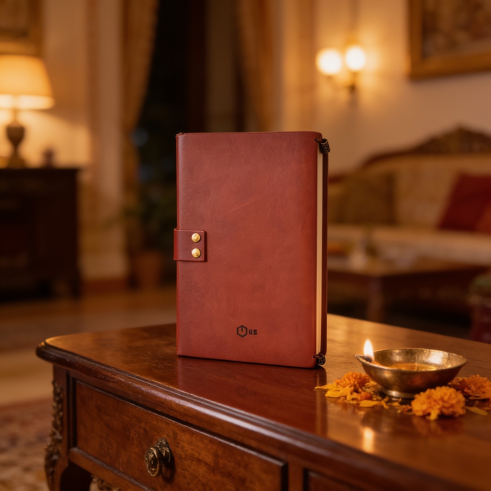 Vintage Style Refillable Notebooks Traveller 2.0 — corporate gift with your logo | ZYFTT
