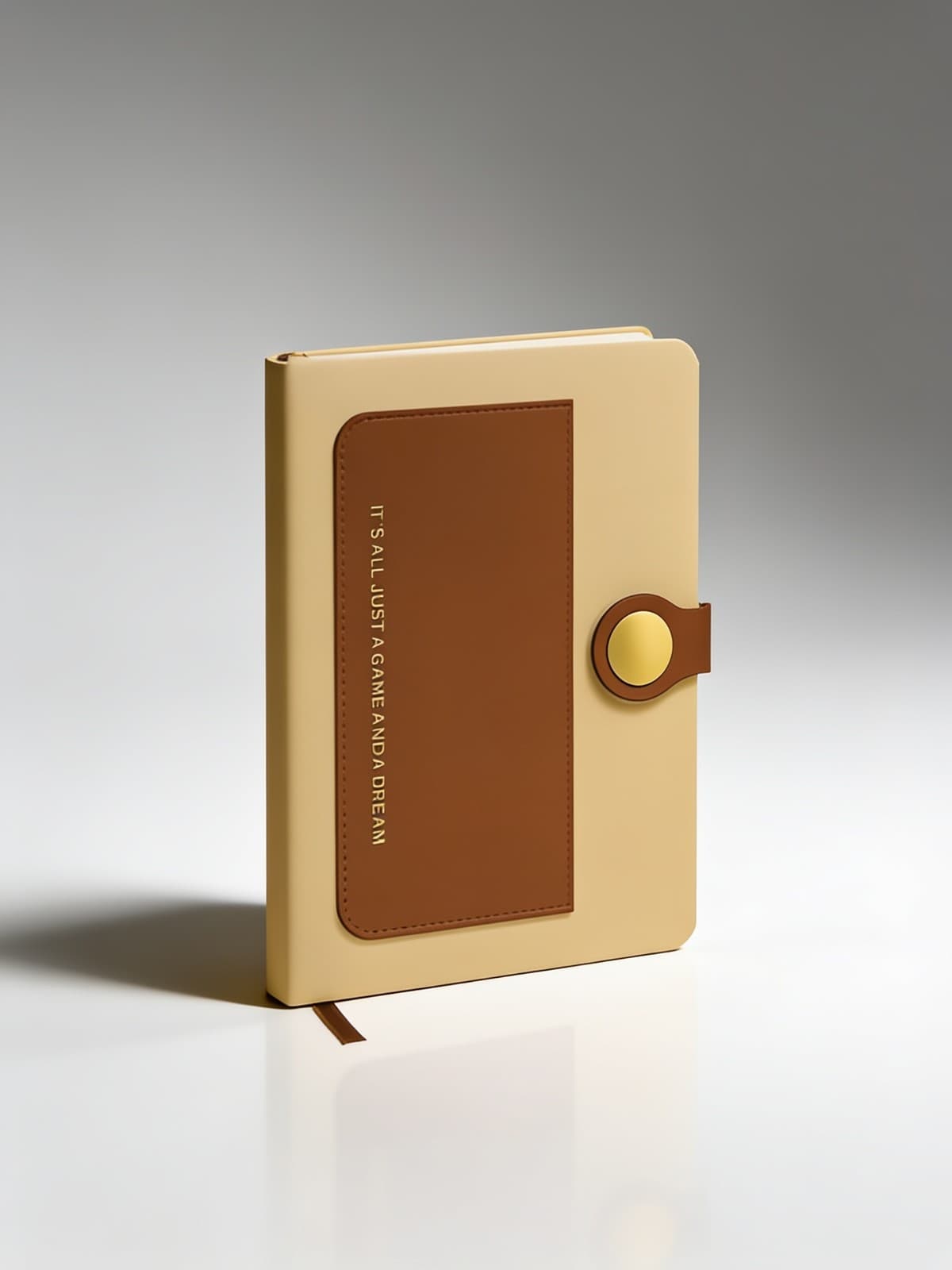 A5 notebook with Extra Pocket and Round Flap Closure alternate