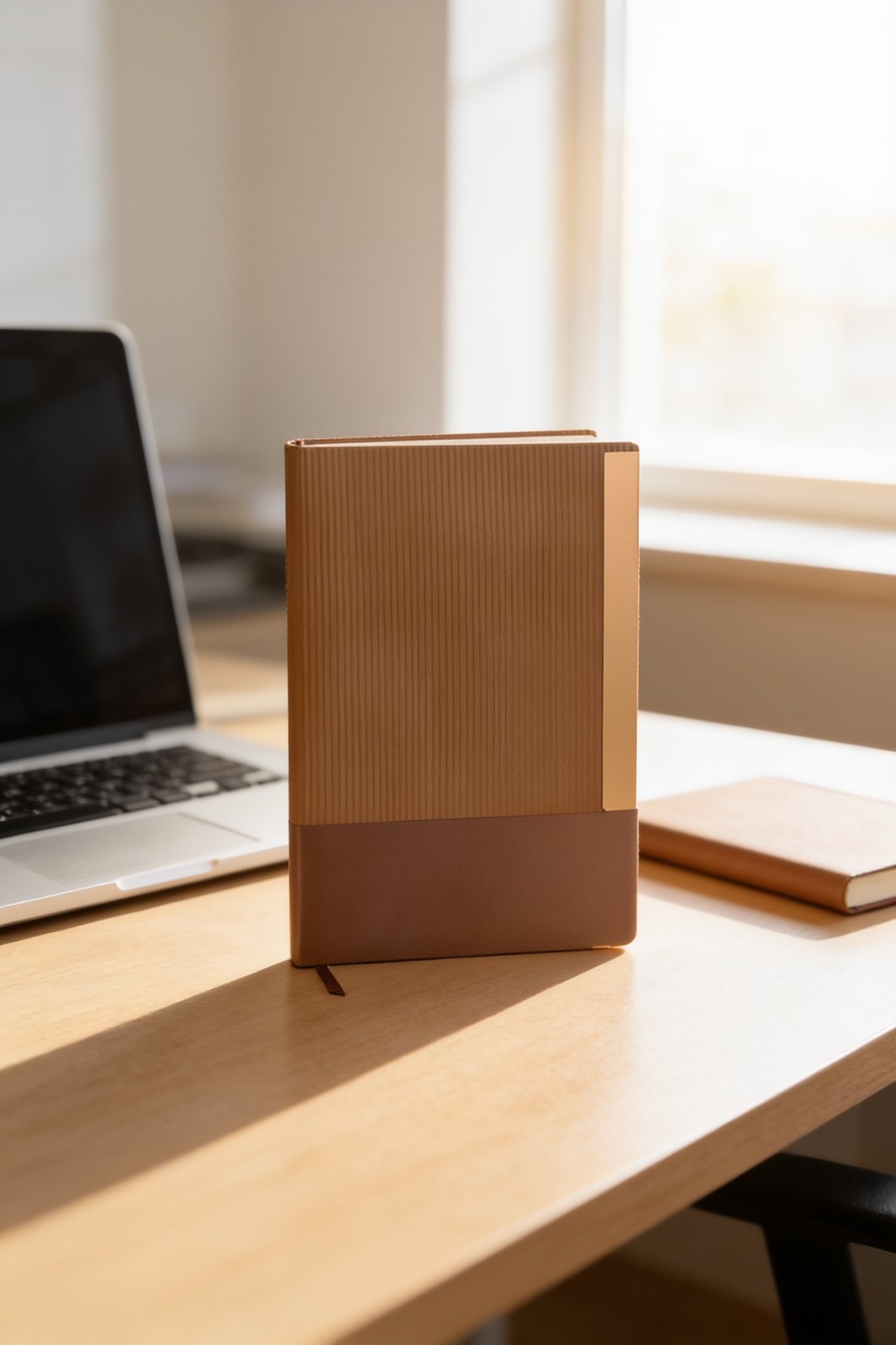 A5 Notebook With Metallic Strip with Edge Colour — corporate gift with your logo | ZYFTT