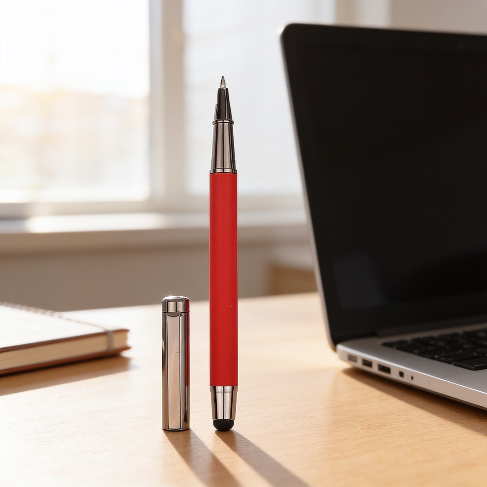 Latina Metal Pen with Stylus — corporate gift with your logo | ZYFTT