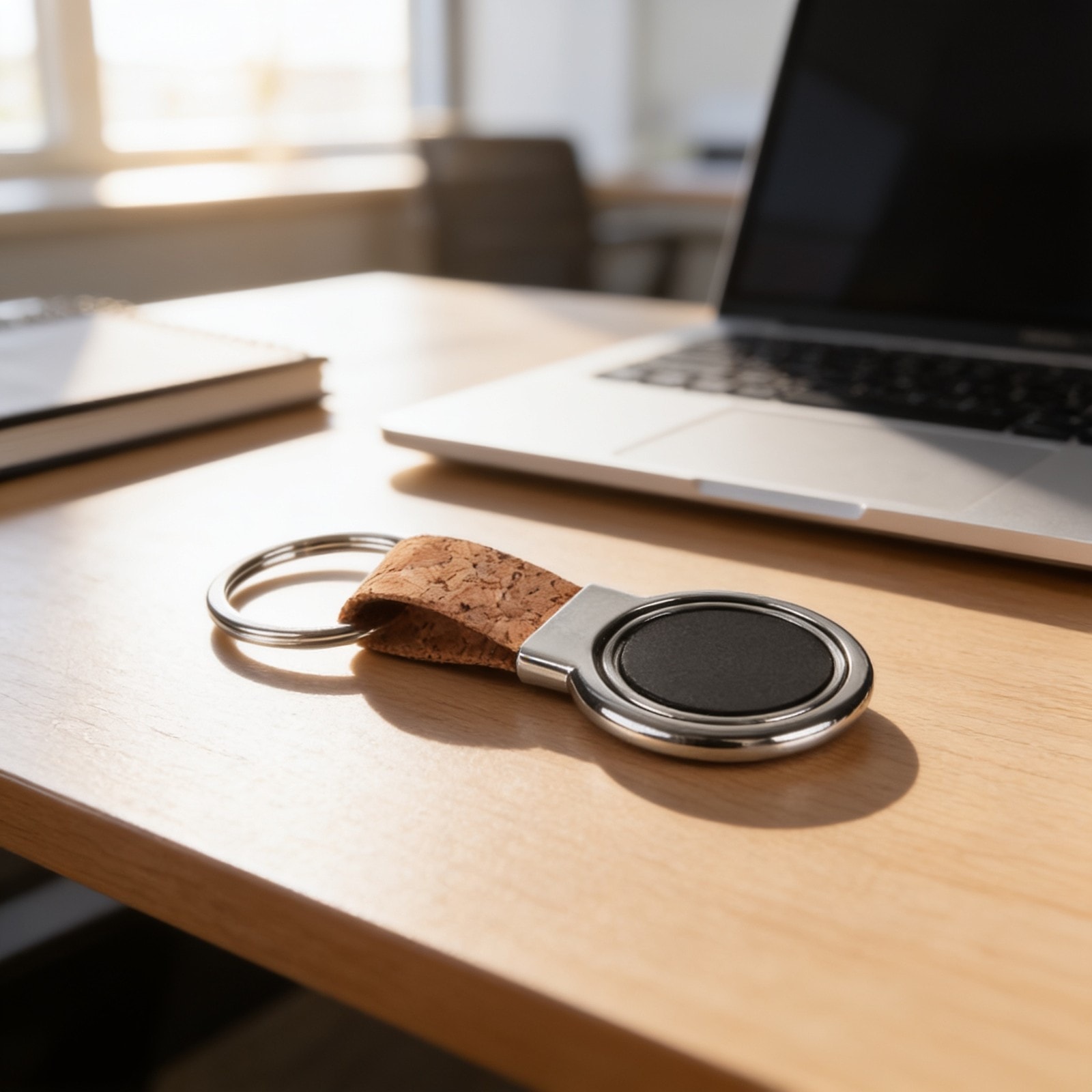 Cork Key Chain — corporate gift with your logo | ZYFTT