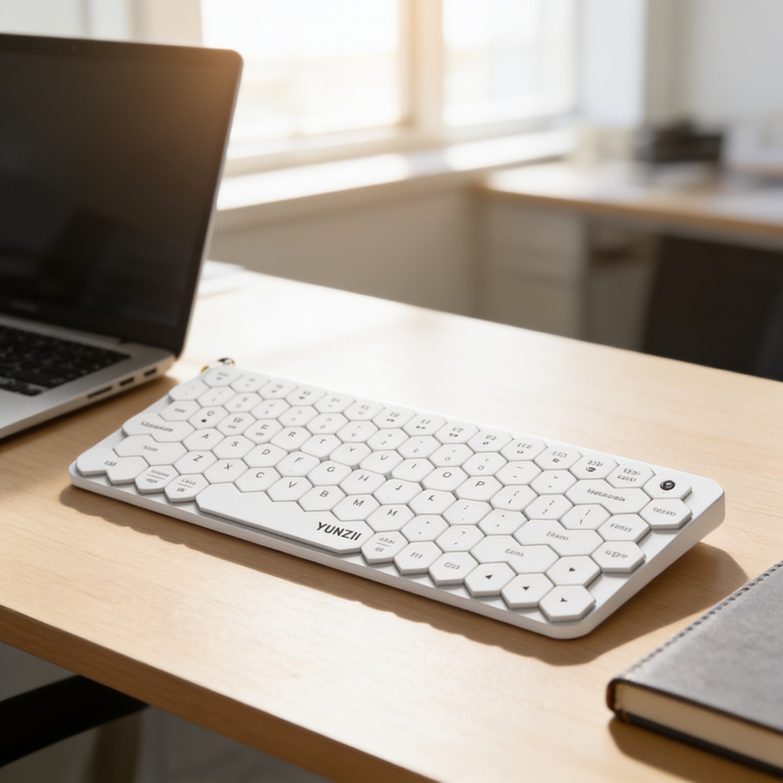 Hive Honeycomb Design Wireless Keyboard — corporate gift with your logo | ZYFTT