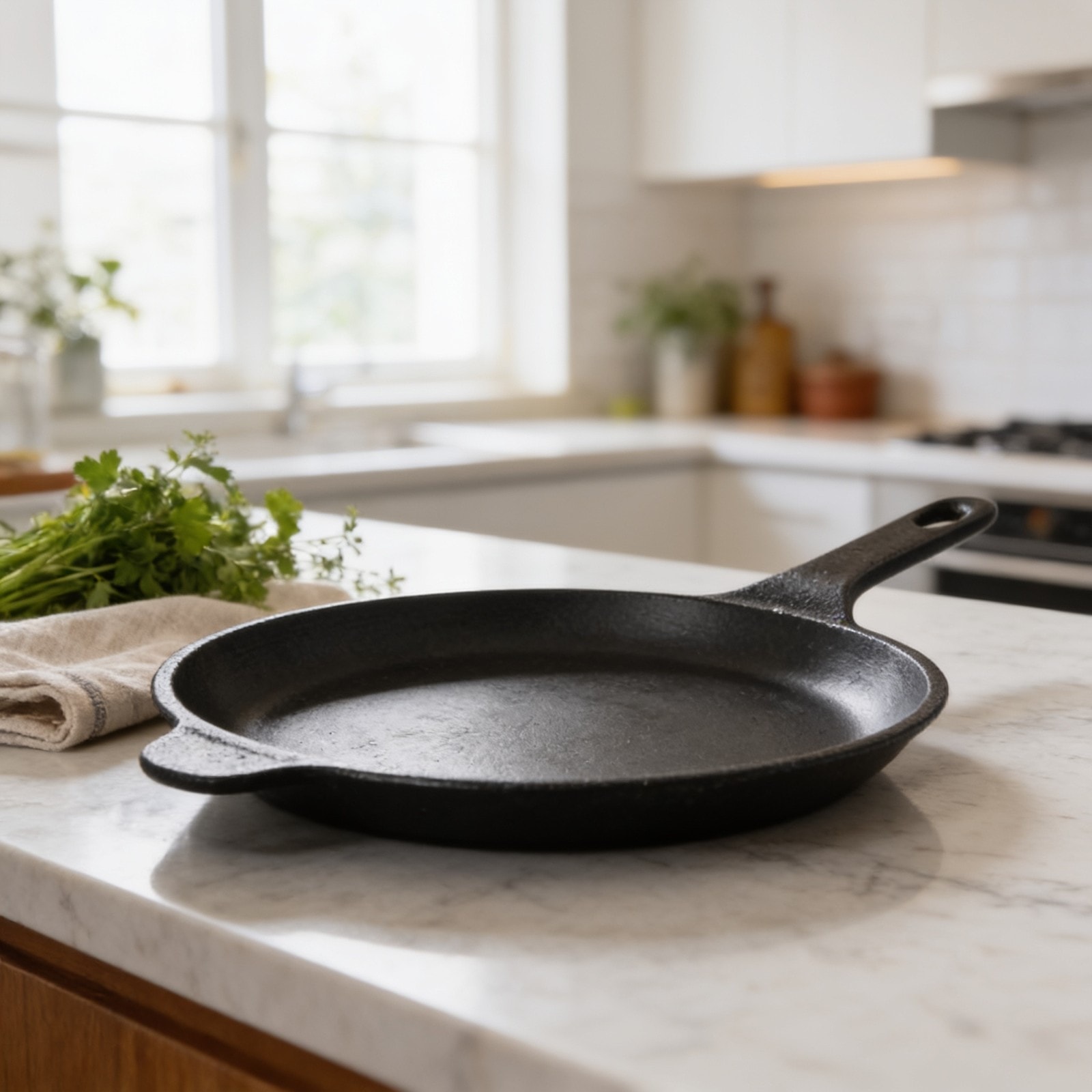 Super Smooth Cast Iron Shallow Fry Pan 24.6cm — corporate gift with your logo | ZYFTT