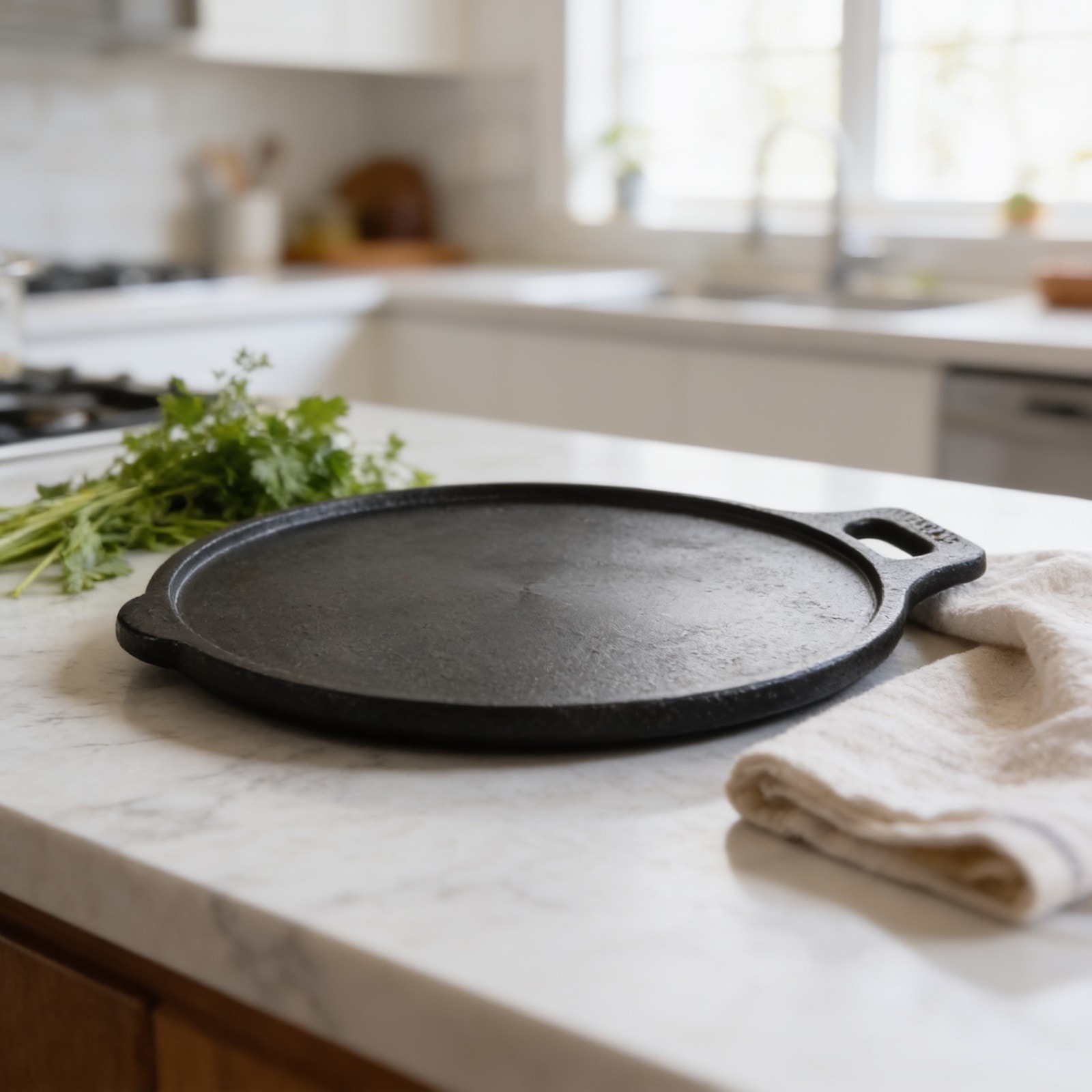 Super Smooth Cast Iron Dosa Tawa 27.5cm — corporate gift with your logo | ZYFTT