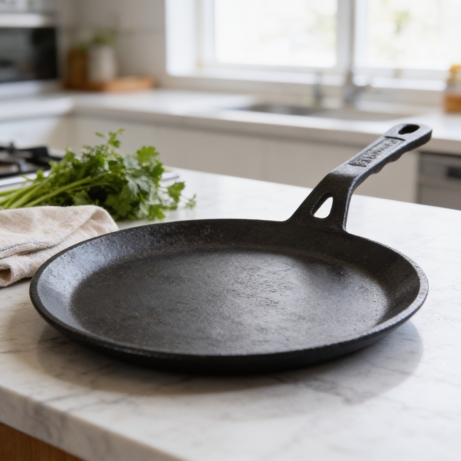 Cast Iron Concave Tawa 25.5cm — corporate gift with your logo | ZYFTT