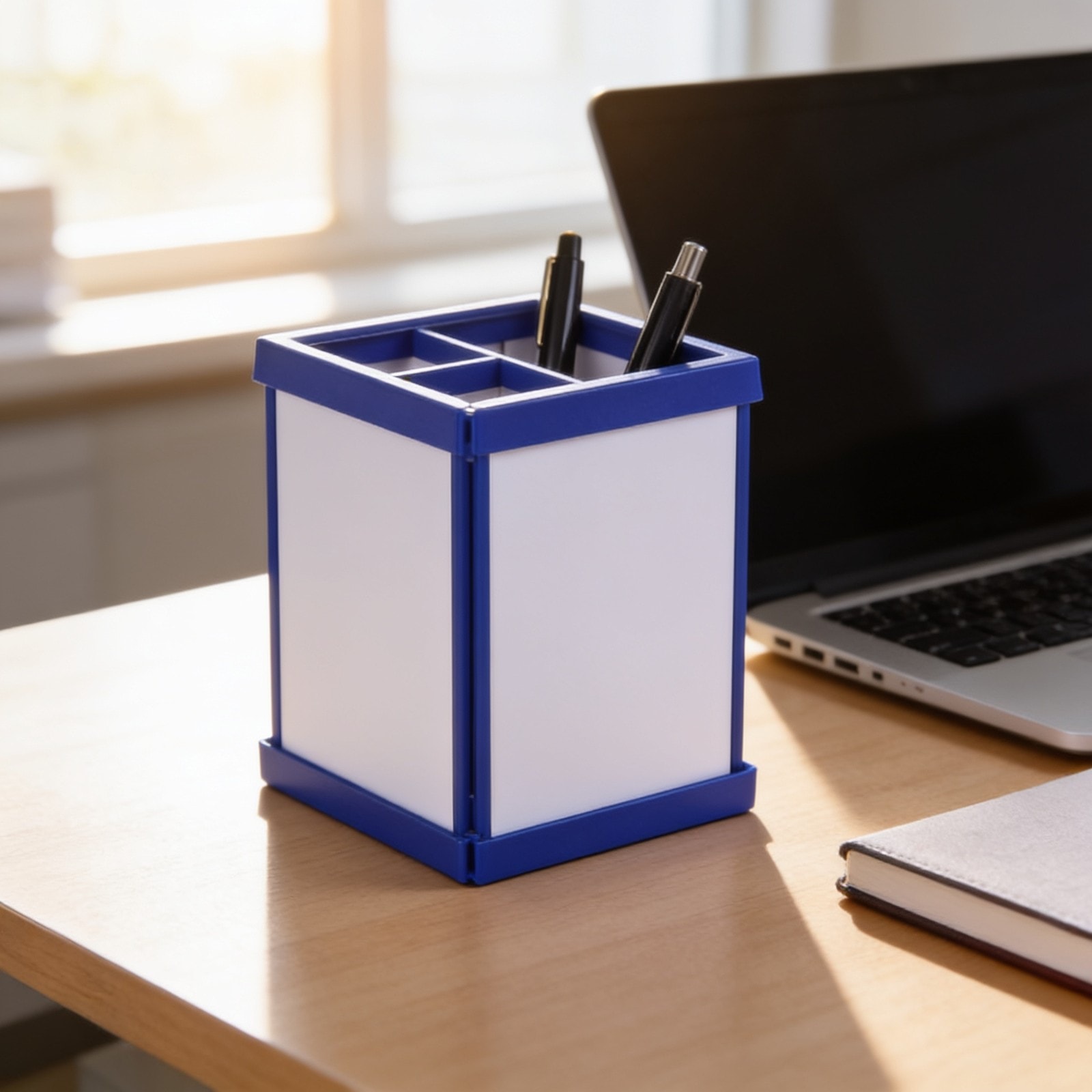 Folding Customized Pen Stand Table Top — corporate gift with your logo | ZYFTT