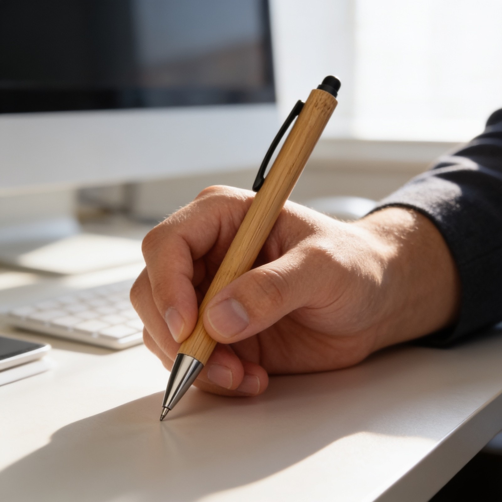 Bamboo Stylus Pen — corporate gift with your logo | ZYFTT
