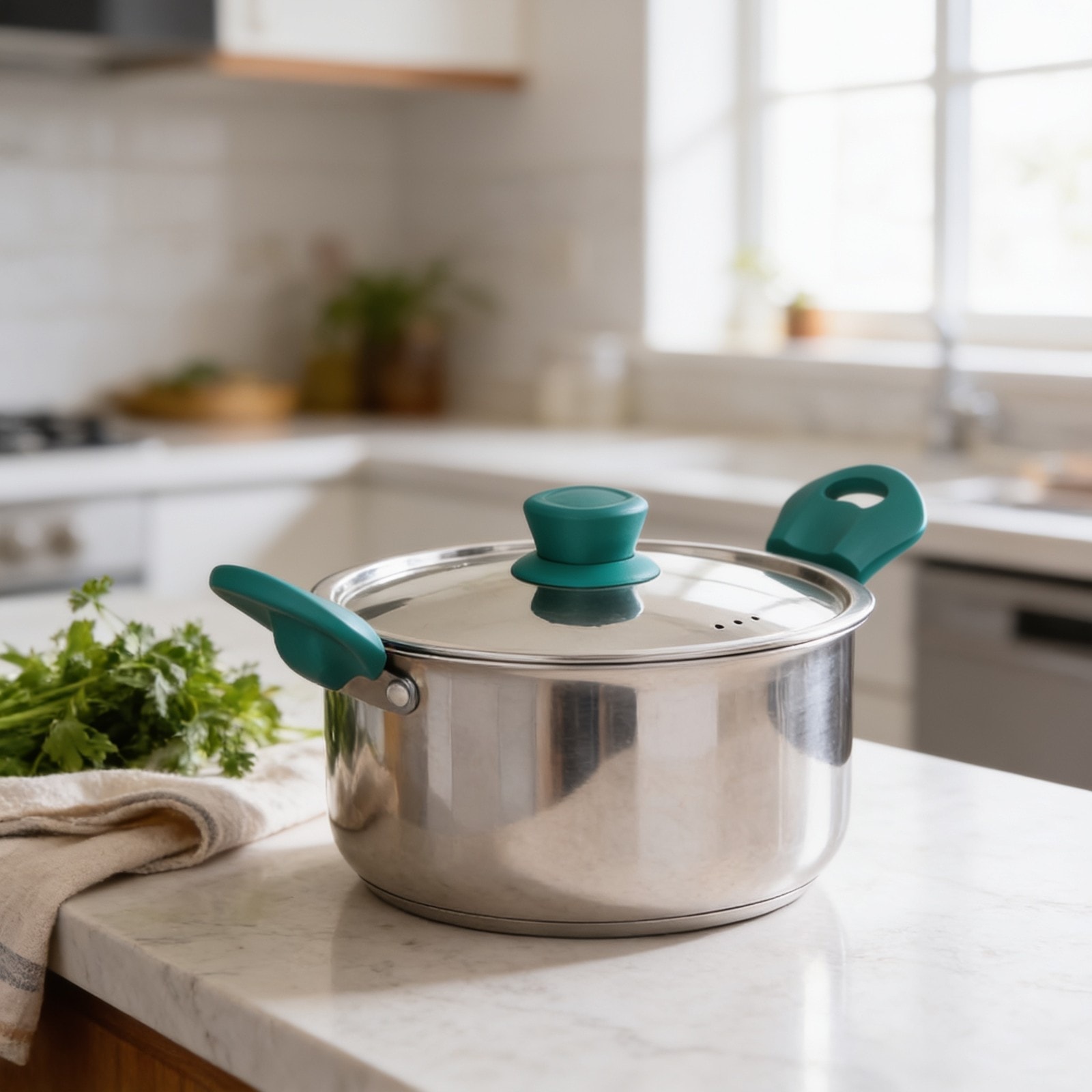 Stainless Steel Capsule Bottom Casserole+Lid 16cm — corporate gift with your logo | ZYFTT