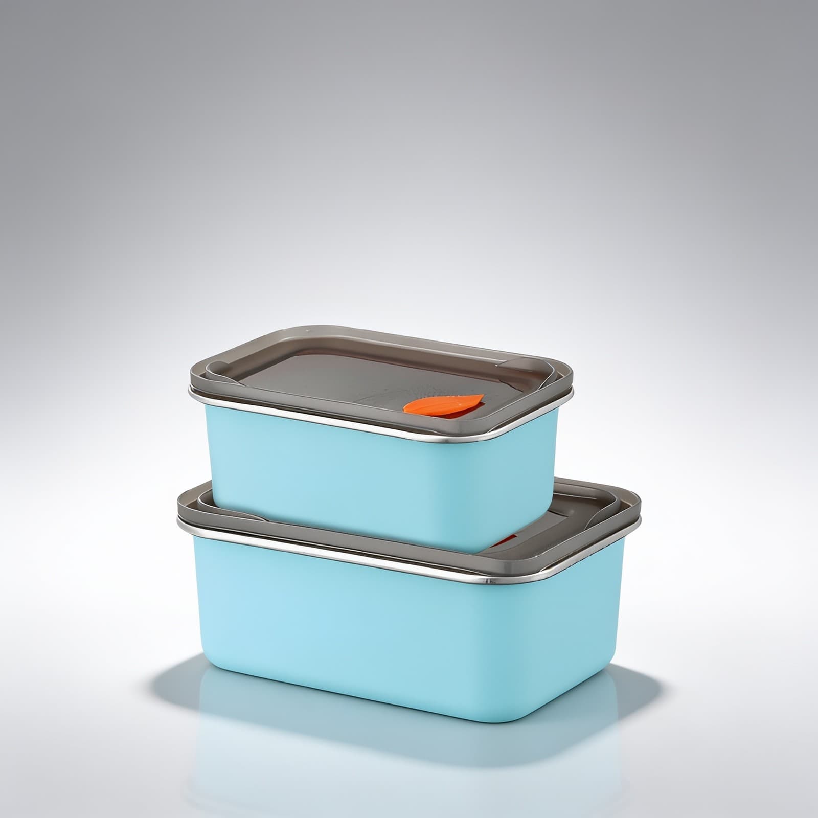 Fresh Guard Duo-Stainless Steel Container Set of 2 1000ml & 1600ml alternate