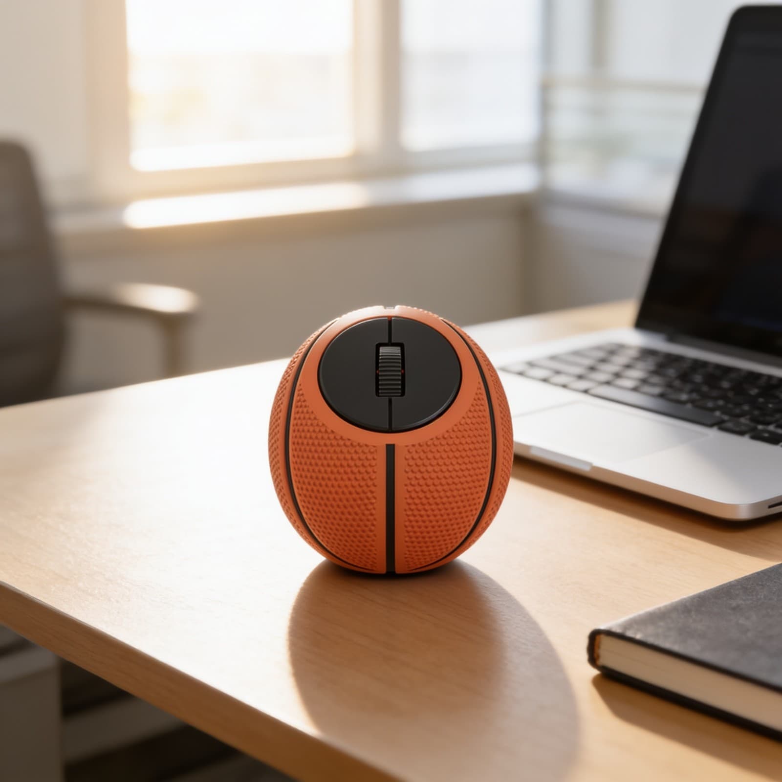 Toadplay Basketball Rechargeable Wireless Bluetooth Mouse