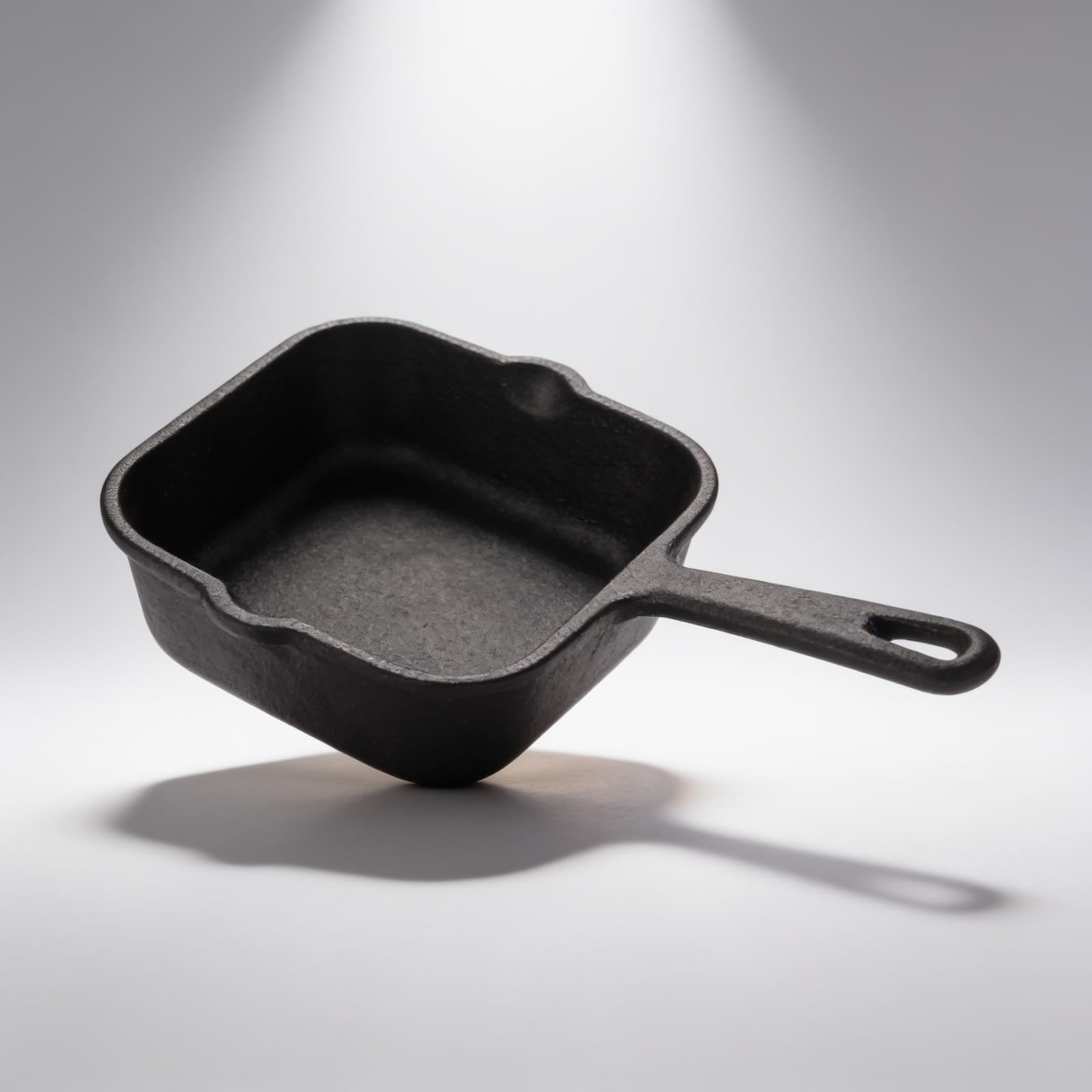 Cast Iron Tadka Pan, Square Shaped, Pre-seasoned alternate