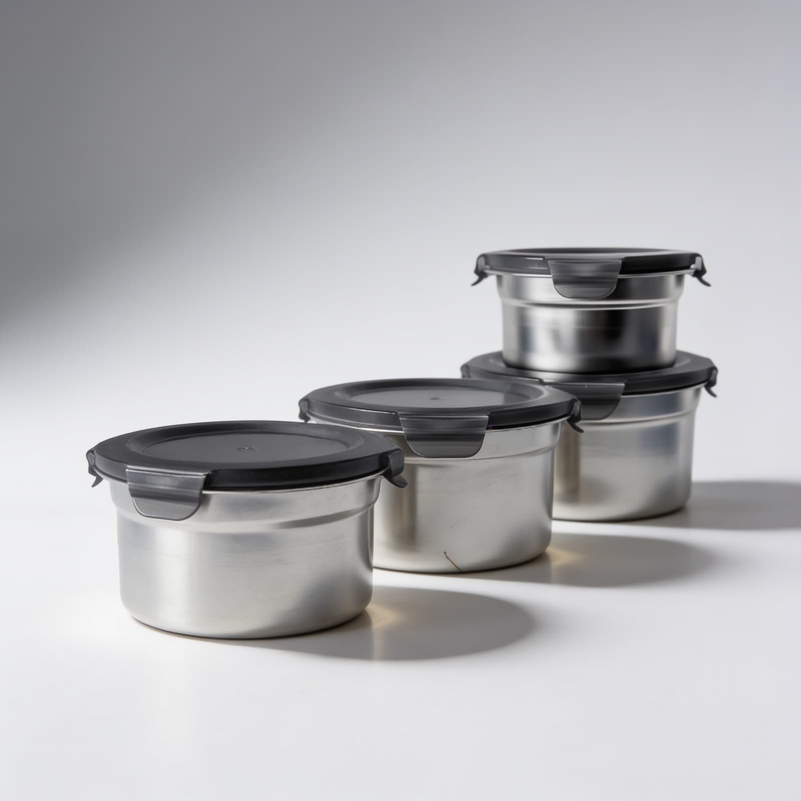 Fresh Seal Trio-Stainless Steel Containers Set of 3 alternate