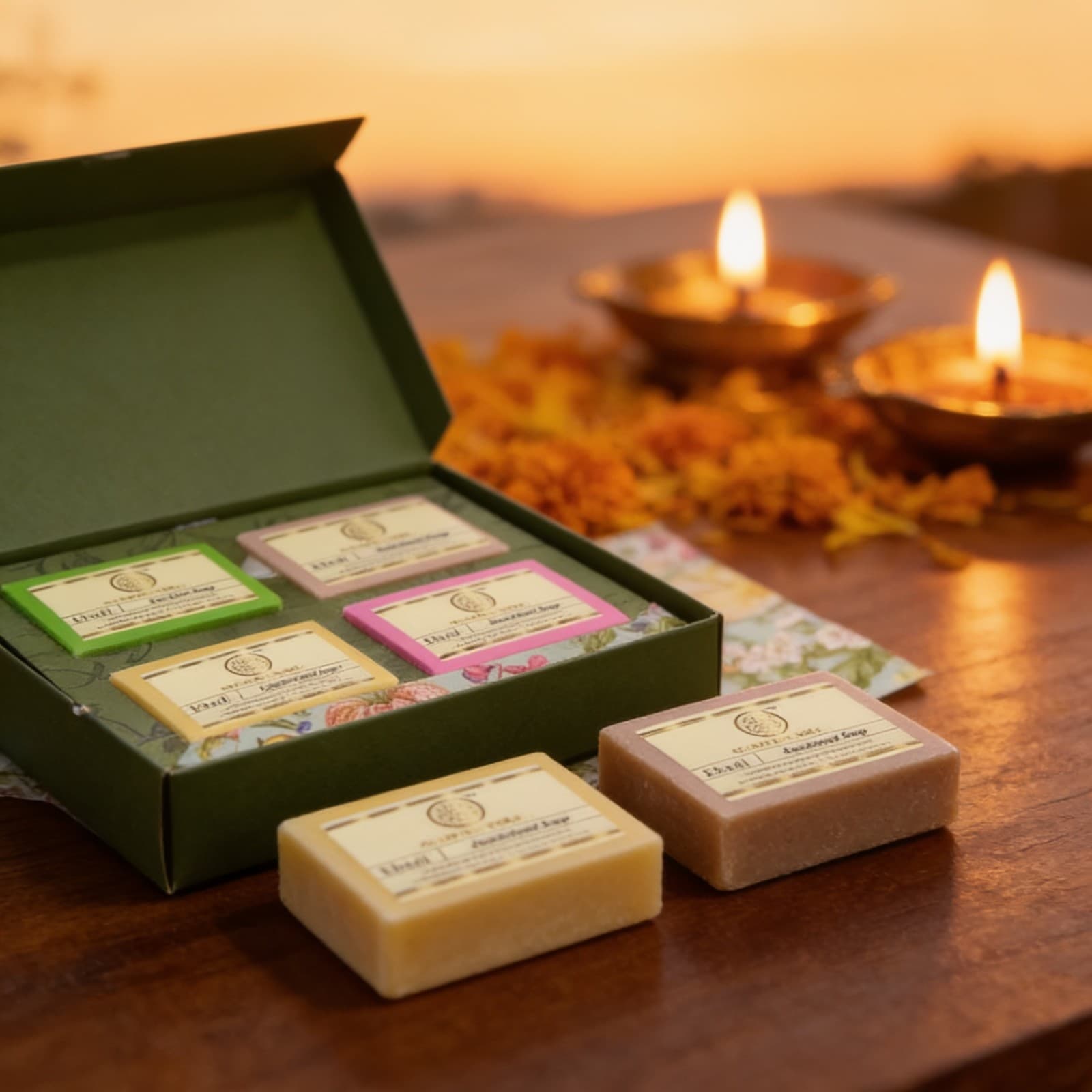 Khadi Natural Ayurvedic Soap Kit Combo Pack Of 4 – 100gm Each