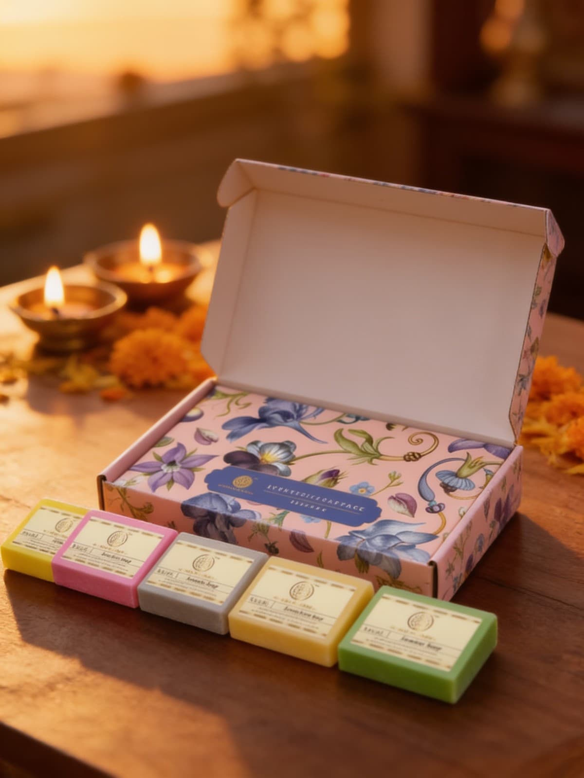 Khadi Natural Ayurvedic Soap Kit Combo Pack Of 6 – 50gm Each
