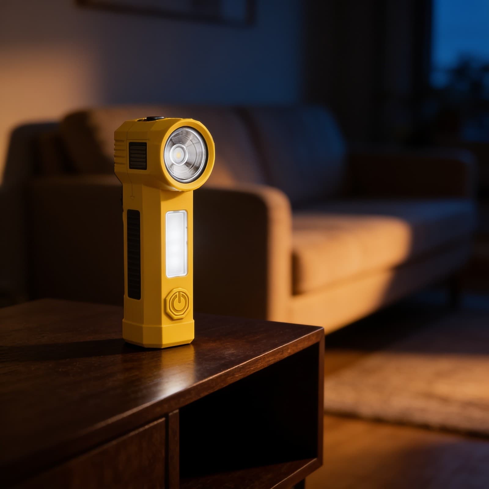 VersaBeam Mini: Rechargeable Torch with 2 Light modes