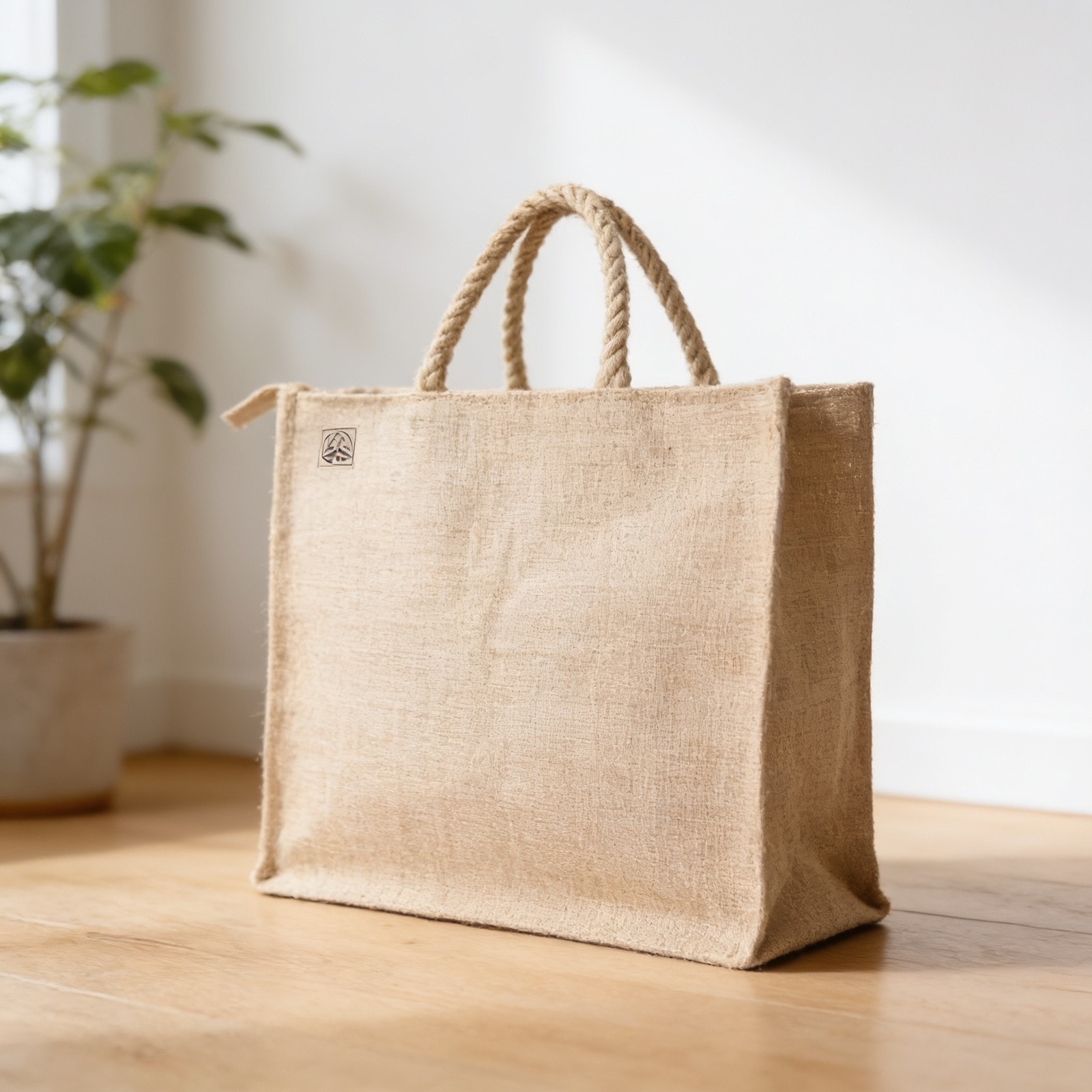 Jute Bag Big — corporate gift with your logo | ZYFTT